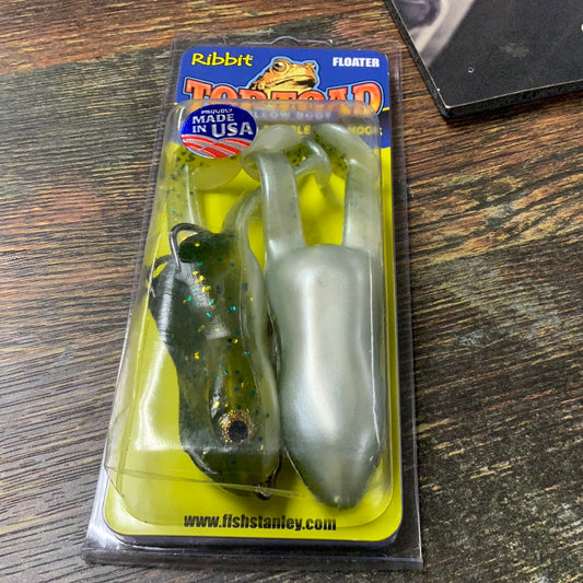 STANLEY RIBBET TOAD TOP TOAD RIGG BABY BASS