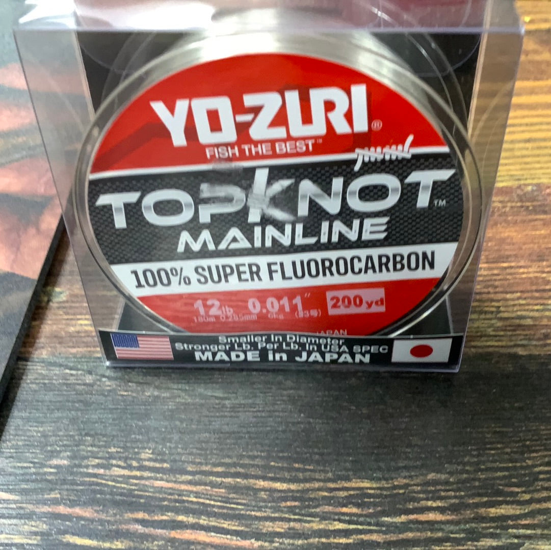 Yo-Zuri Topknot Fluoro 12lb. 200 yd