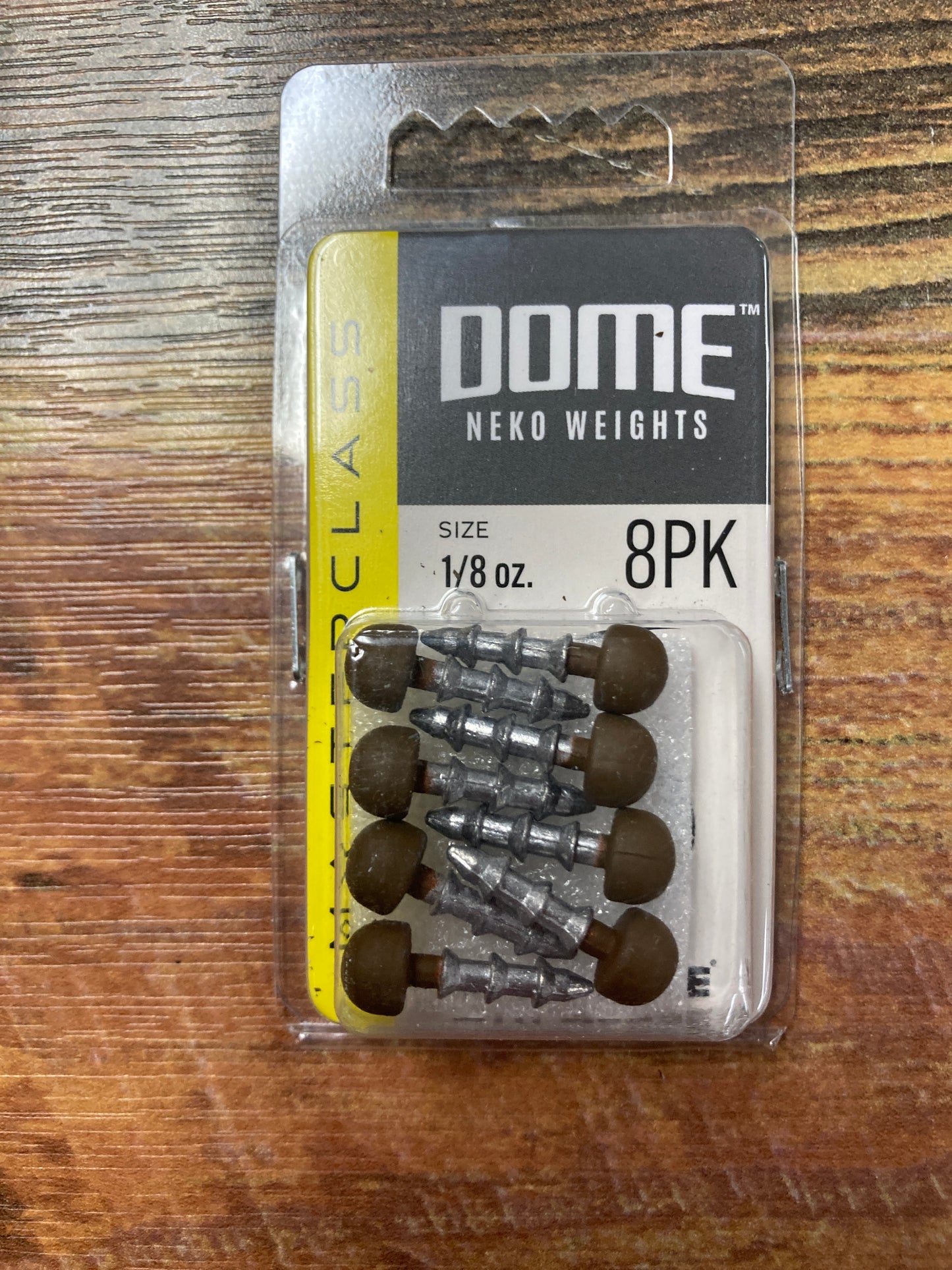 Dome Neko Weights 1/8 oz. Matte Brown