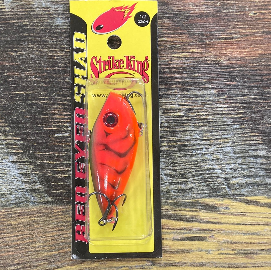 Strike King Red Eye Shad 1/2 oz. Fire Craw