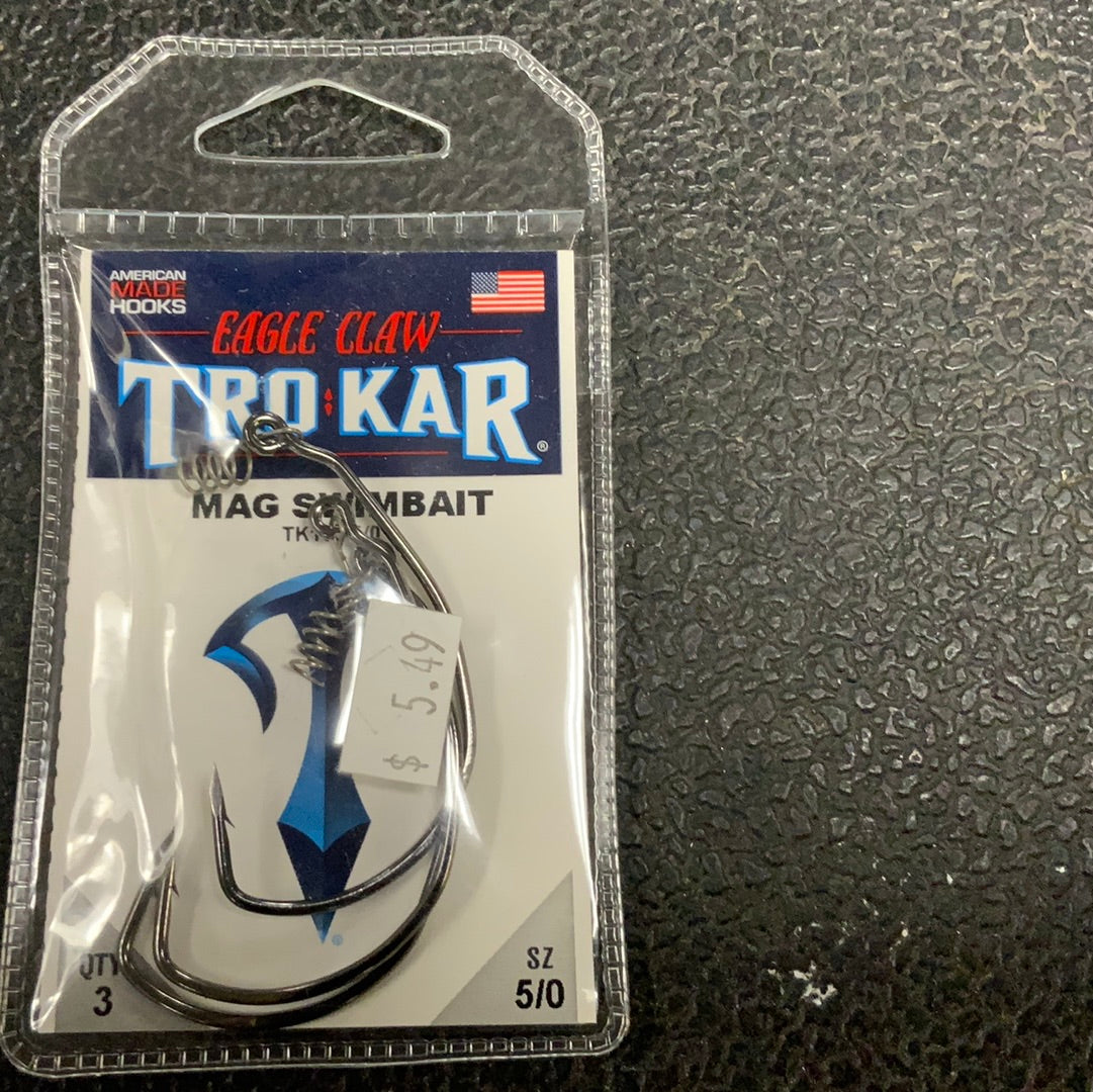 Eagle Claw Tro Kar Swimbait 5/0