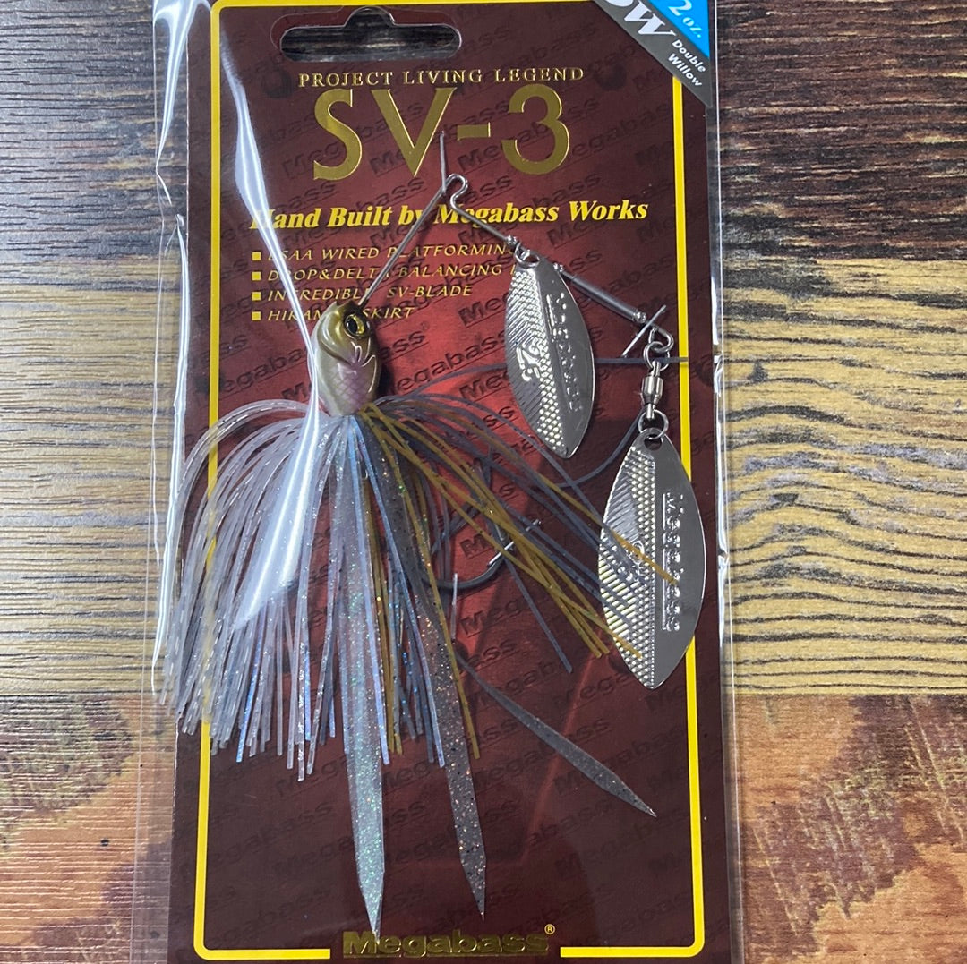 Megabass SV-3 Spinner Bait 1/2oz. Wakasagi