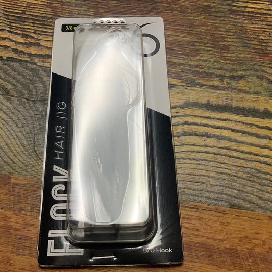 6th Sense Flock Hair Jig 3/8 oz. Shad Ice