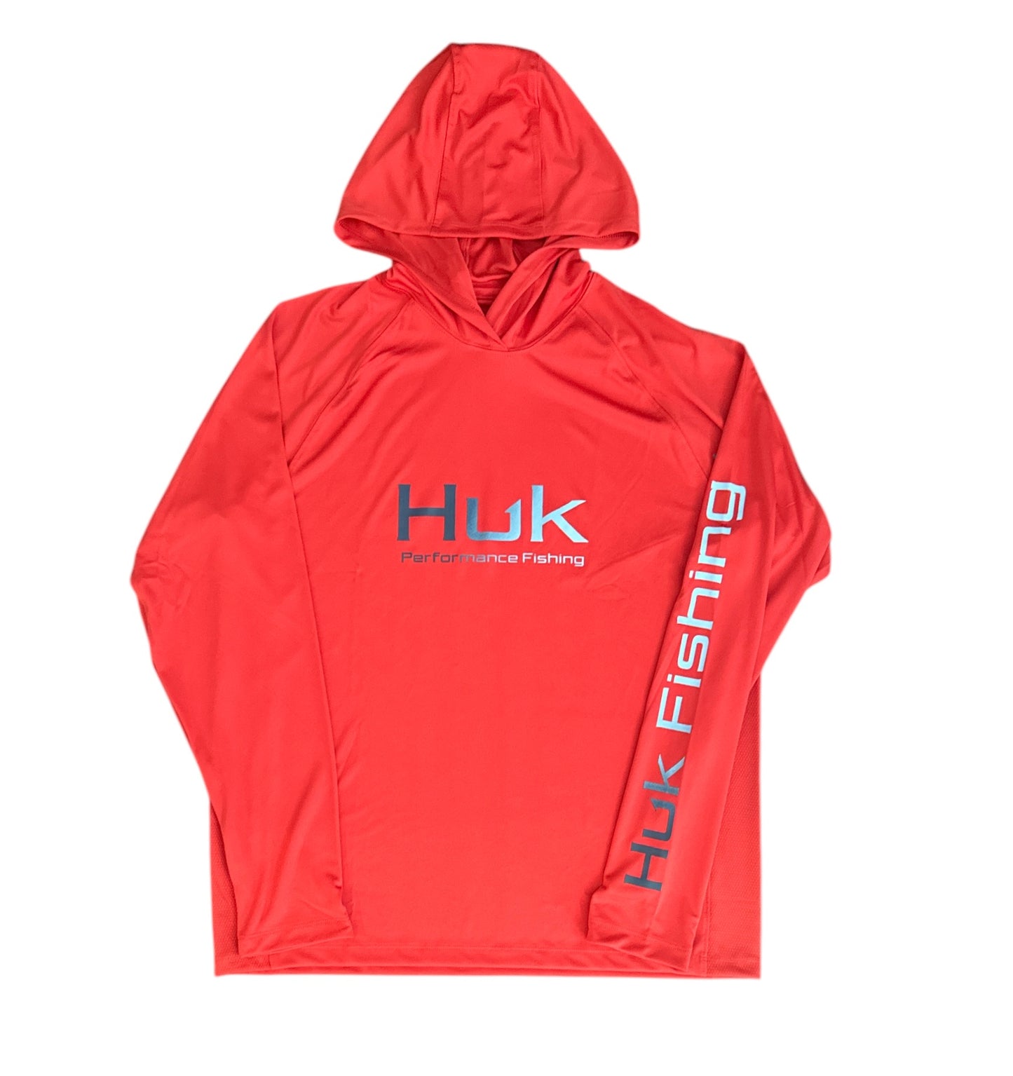 HUK Pursuit Hoodie Red XL
