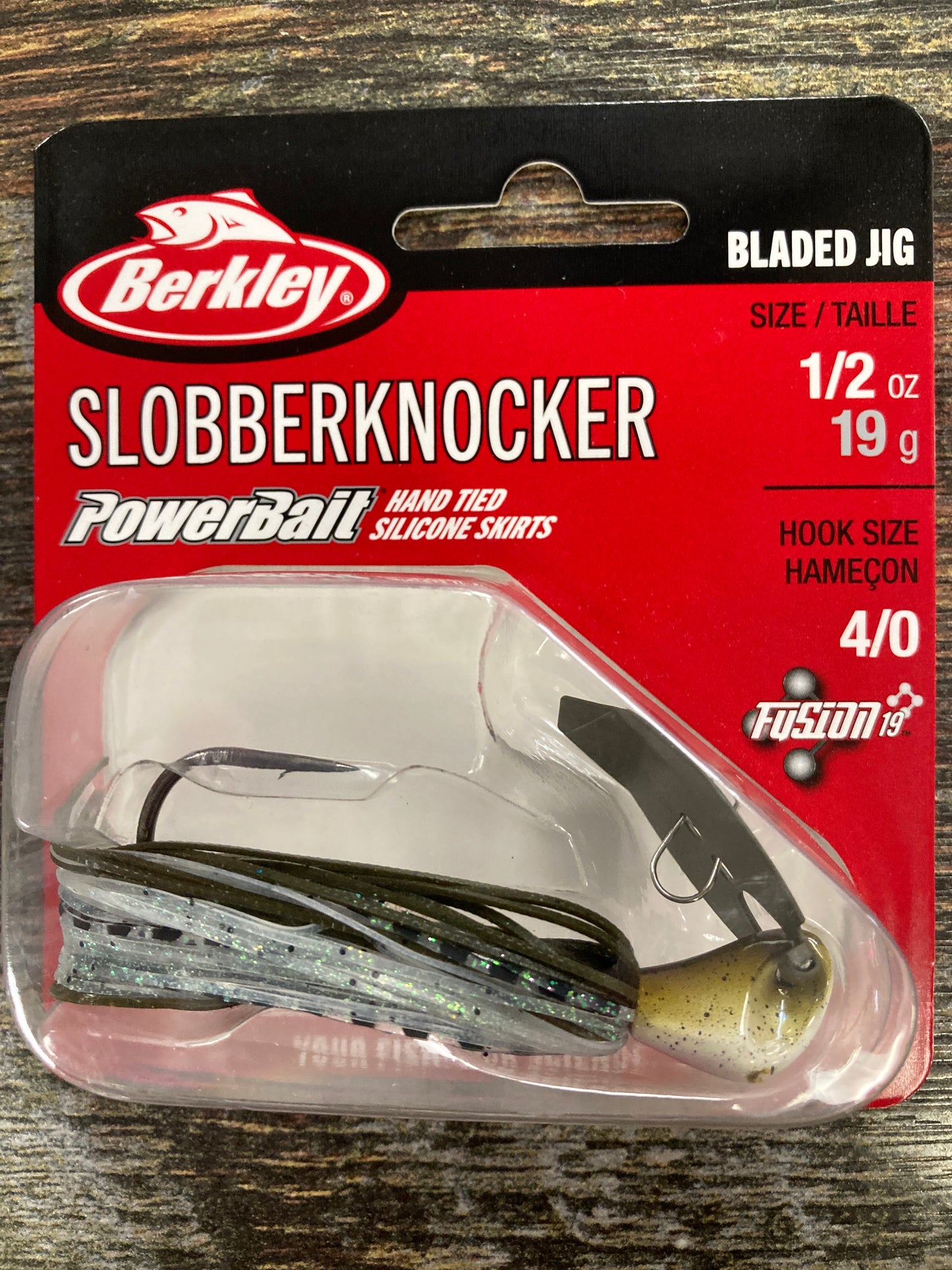 Berkley Slobberknocker 1/2 oz. Green Pumpkin Shad
