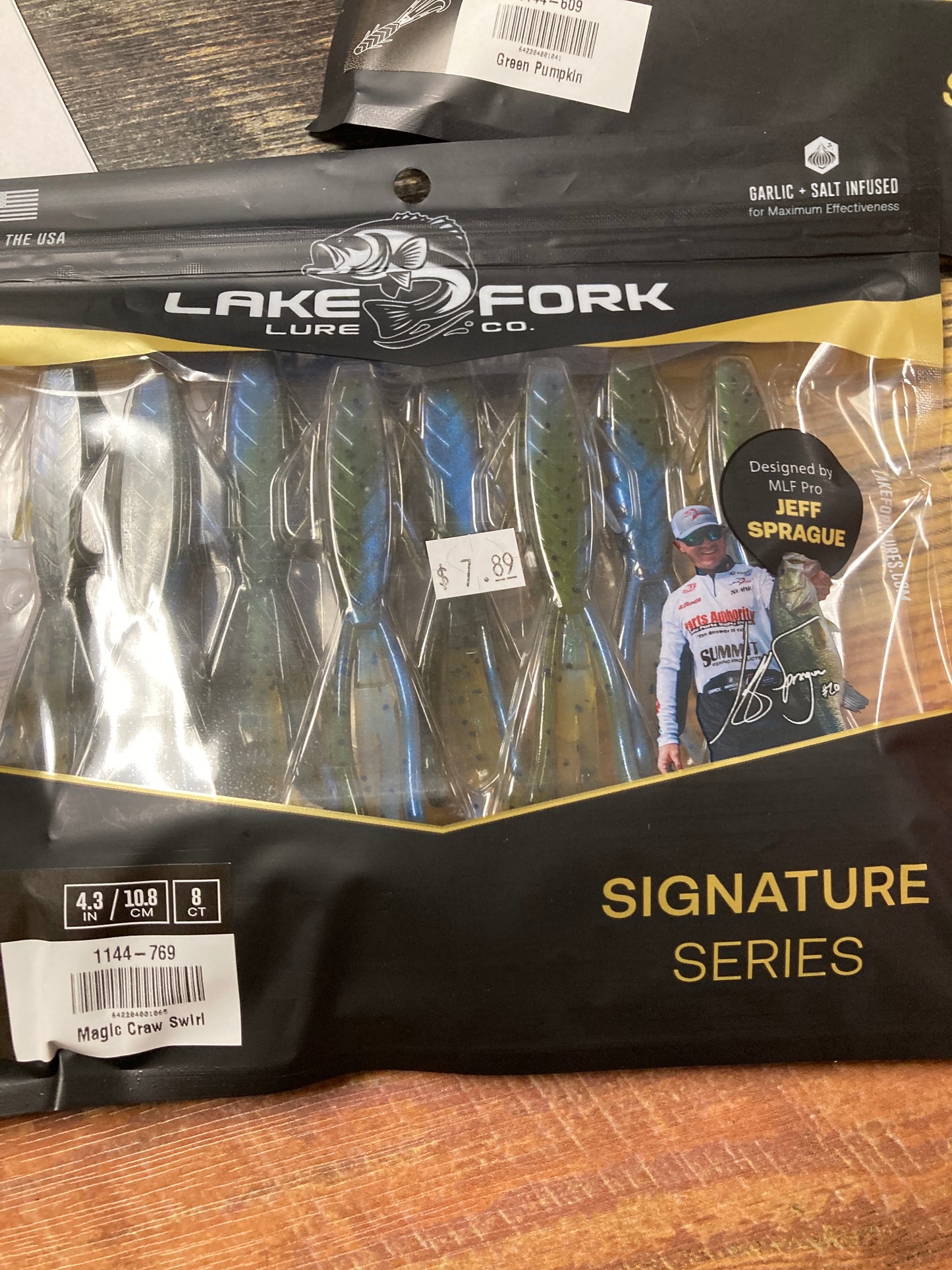 Lake Fork Lures Pro Hog Magic Craw Swirl