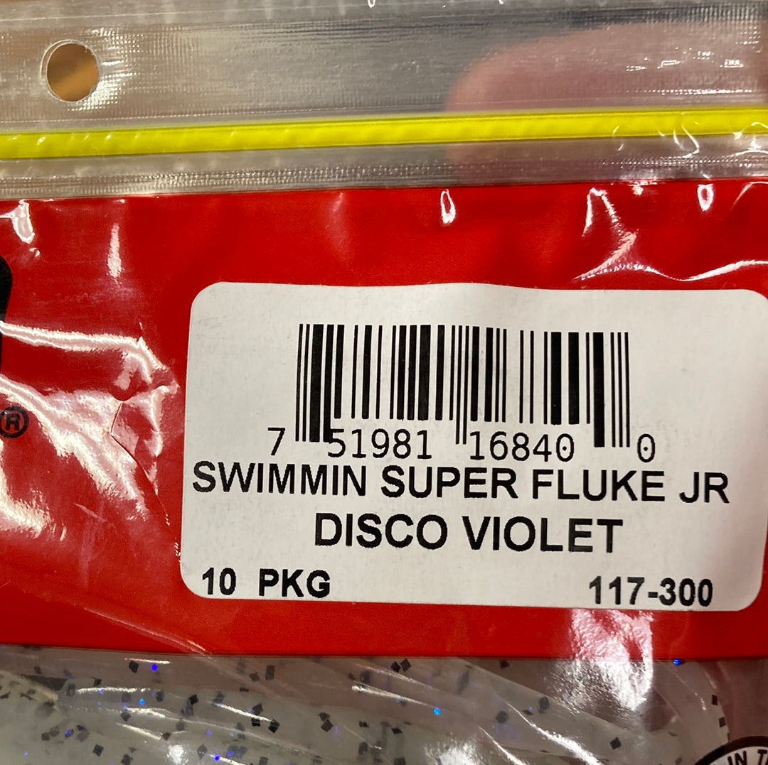 Zoom Swimmin Super Fluke Jr. - Disco Violet