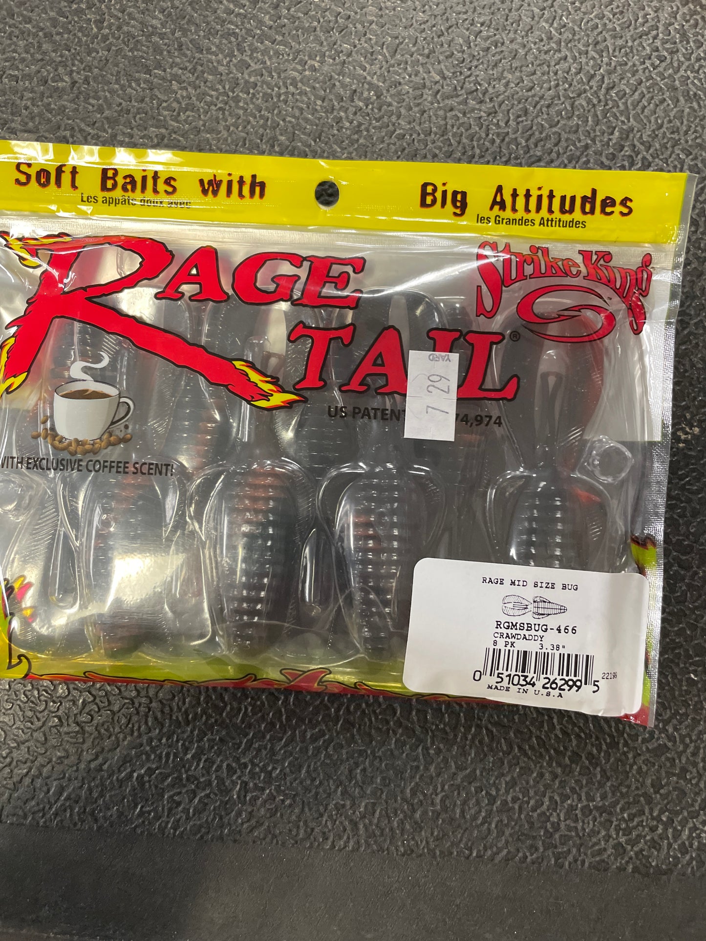 Strike King Rage Mid Size Bug Crawdaddy