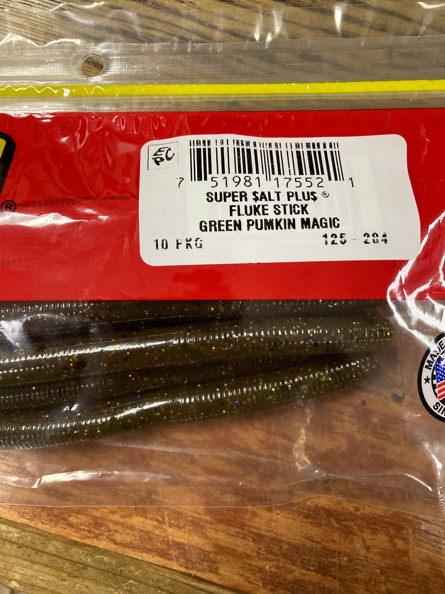 ZOOM FLUKE STICK GREEN PUMPKIN MAGIC