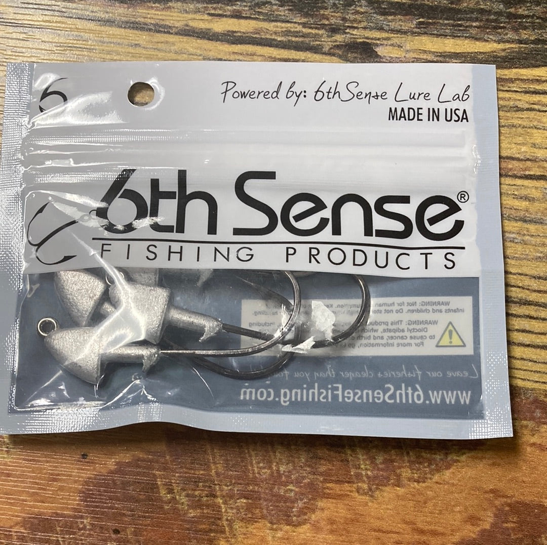 6th Sense Core X Jig Heads 1/4 oz. Lead