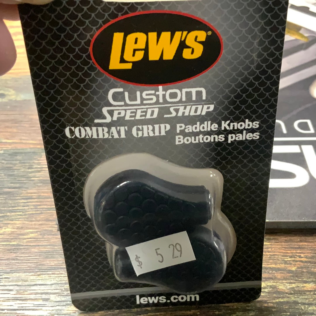 Lews Custom Combat Grips - Black