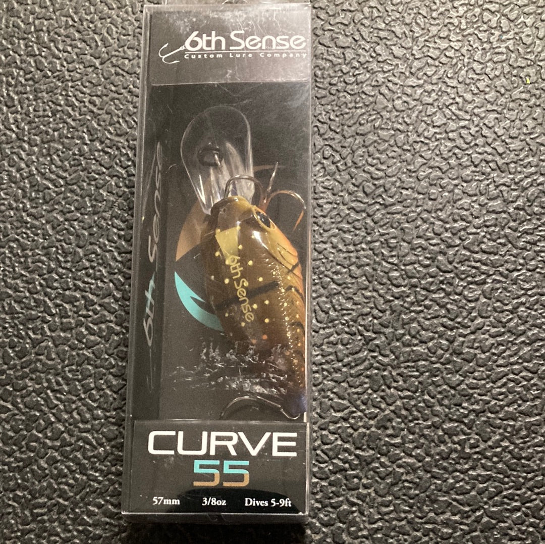 6th Sense Curve 55 - 3/8 oz. Crawfish Nook