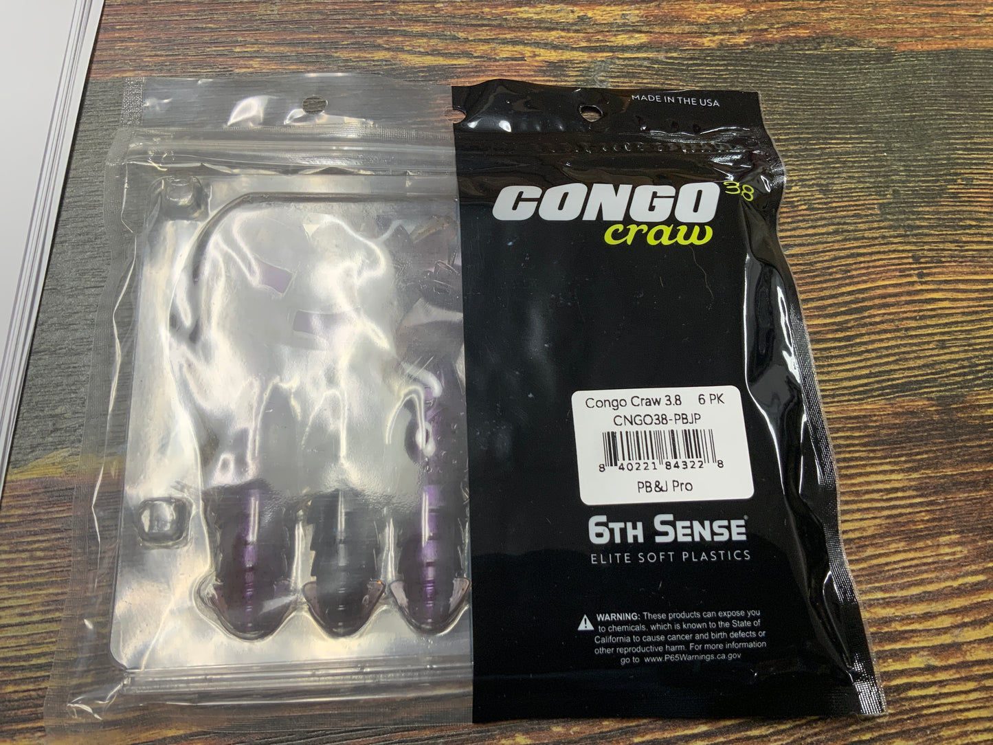 Congo Craw 3.8 PB&J Pro