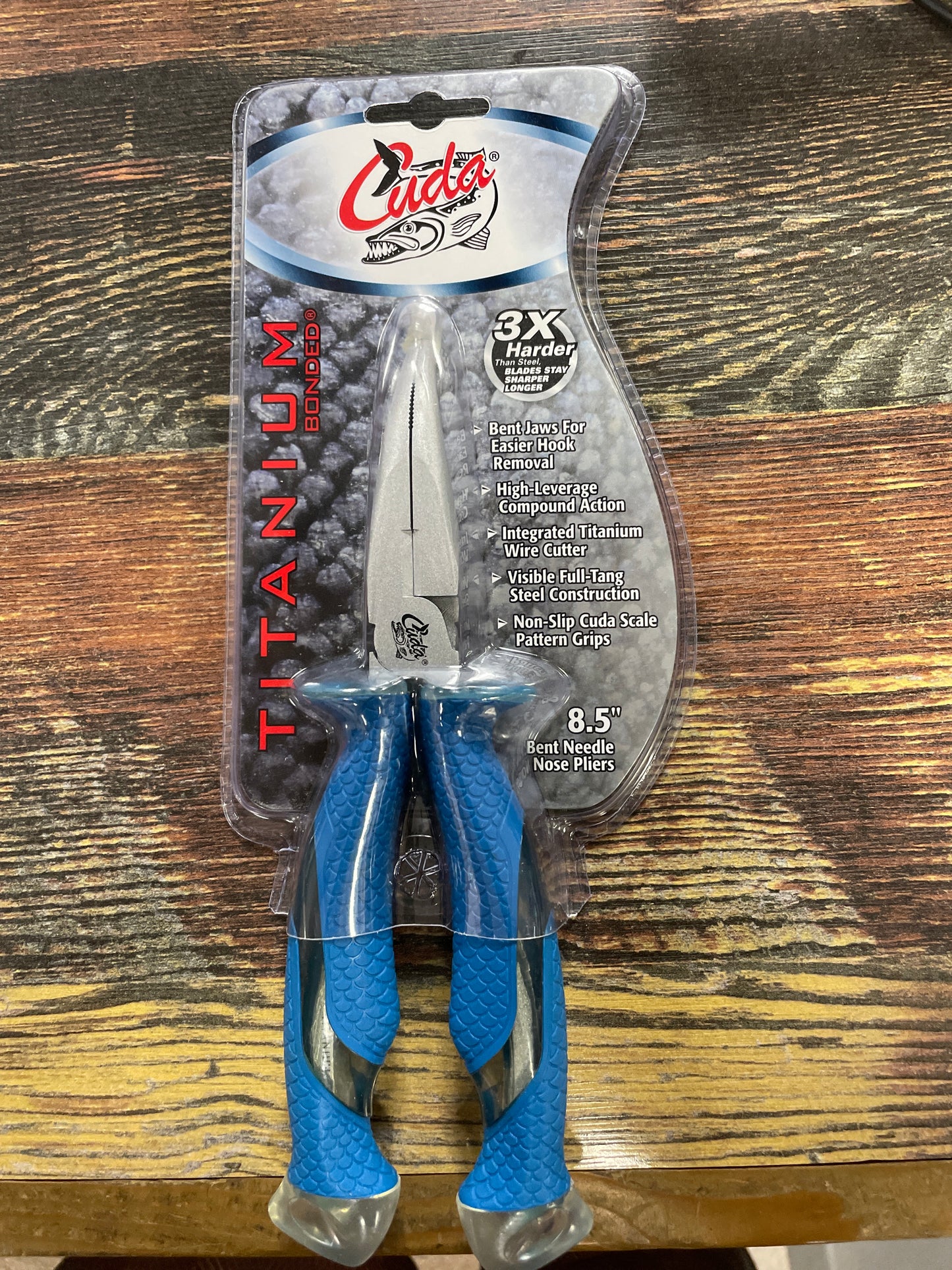 Cuda Pliers 8.75" Bent Needle Nose