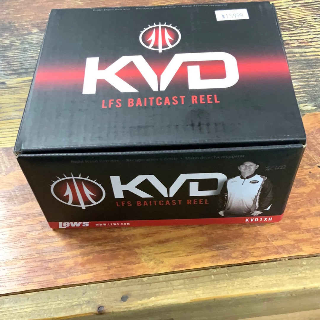 Lews KVD LFS KVD 1XH Speed Spool 8:3:1 RH