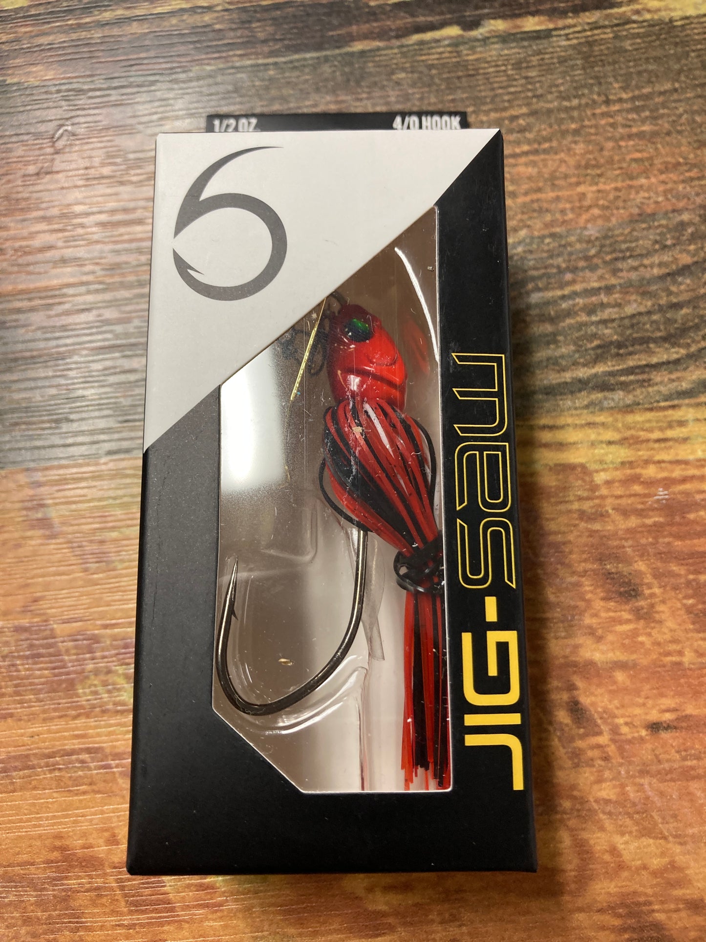6th Sense Jig- Saw 1/2 oz Rambo Red
