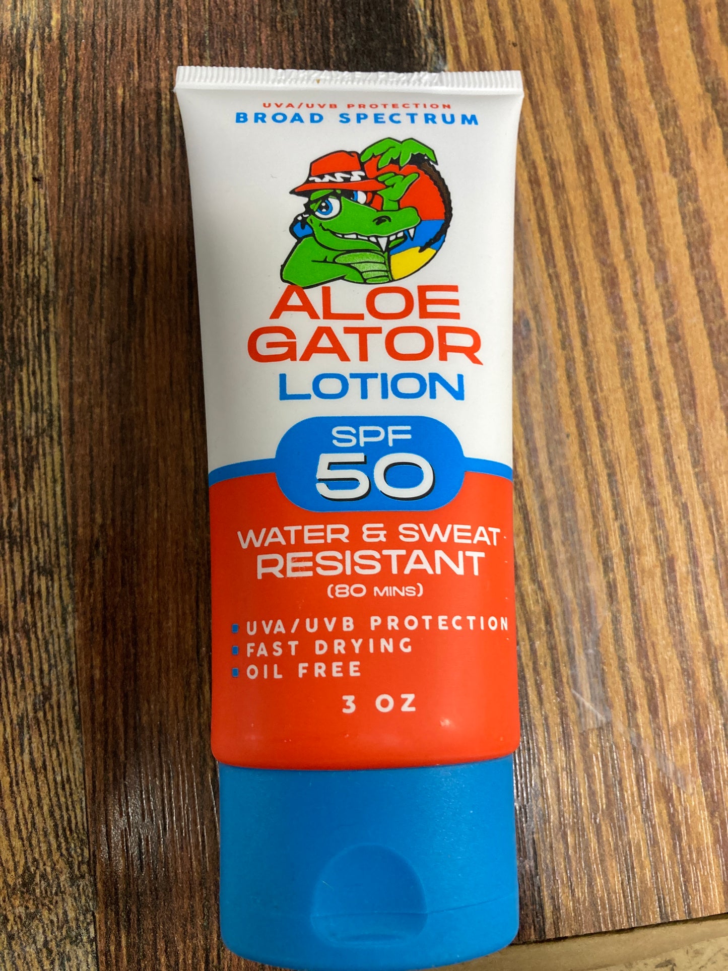 ALOE GATOR Sunscreen Lotion SPF 50 - 3 oz.