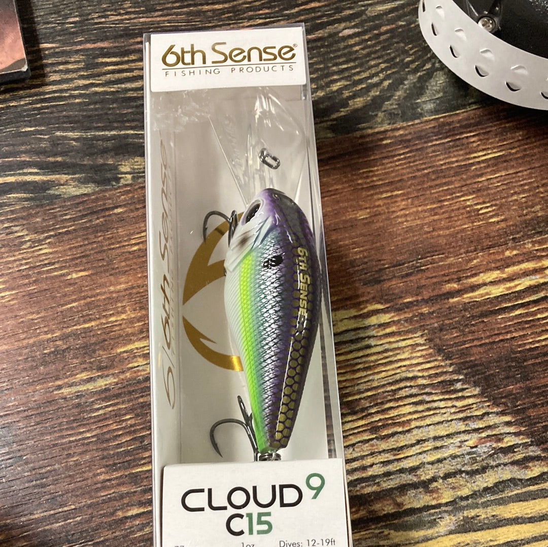 cloud nine fishing lures 6th Sense Cloud 9 C15