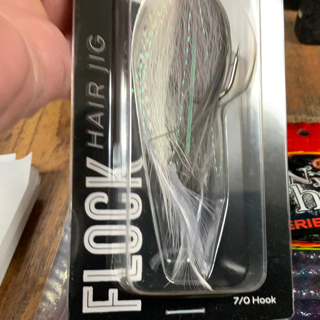 6th Sense Flock Hair Jig 5/8 oz. 7/0 Pro Blue