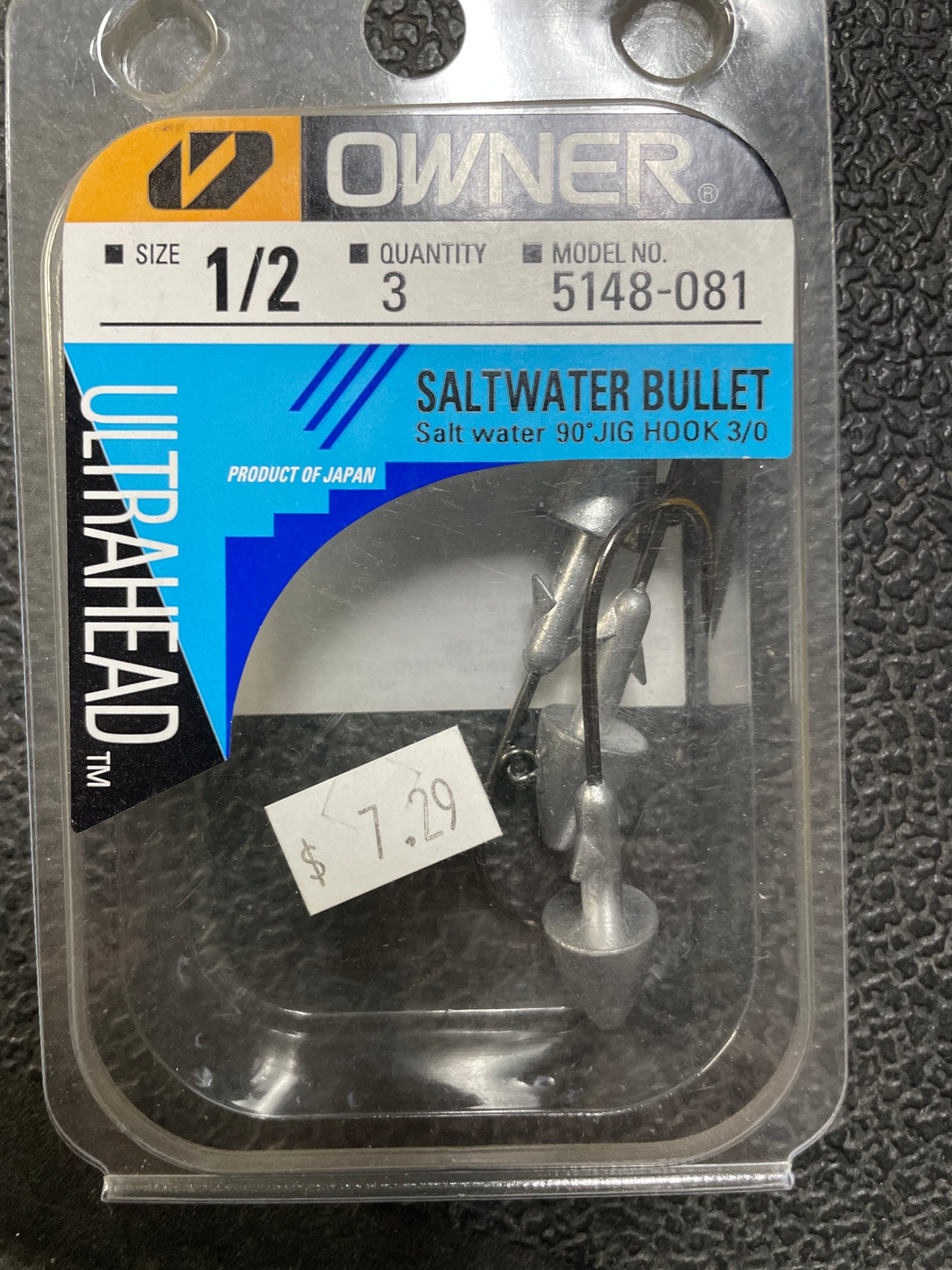 Owner Saltwater Bullet 1/2 oz. 3/0