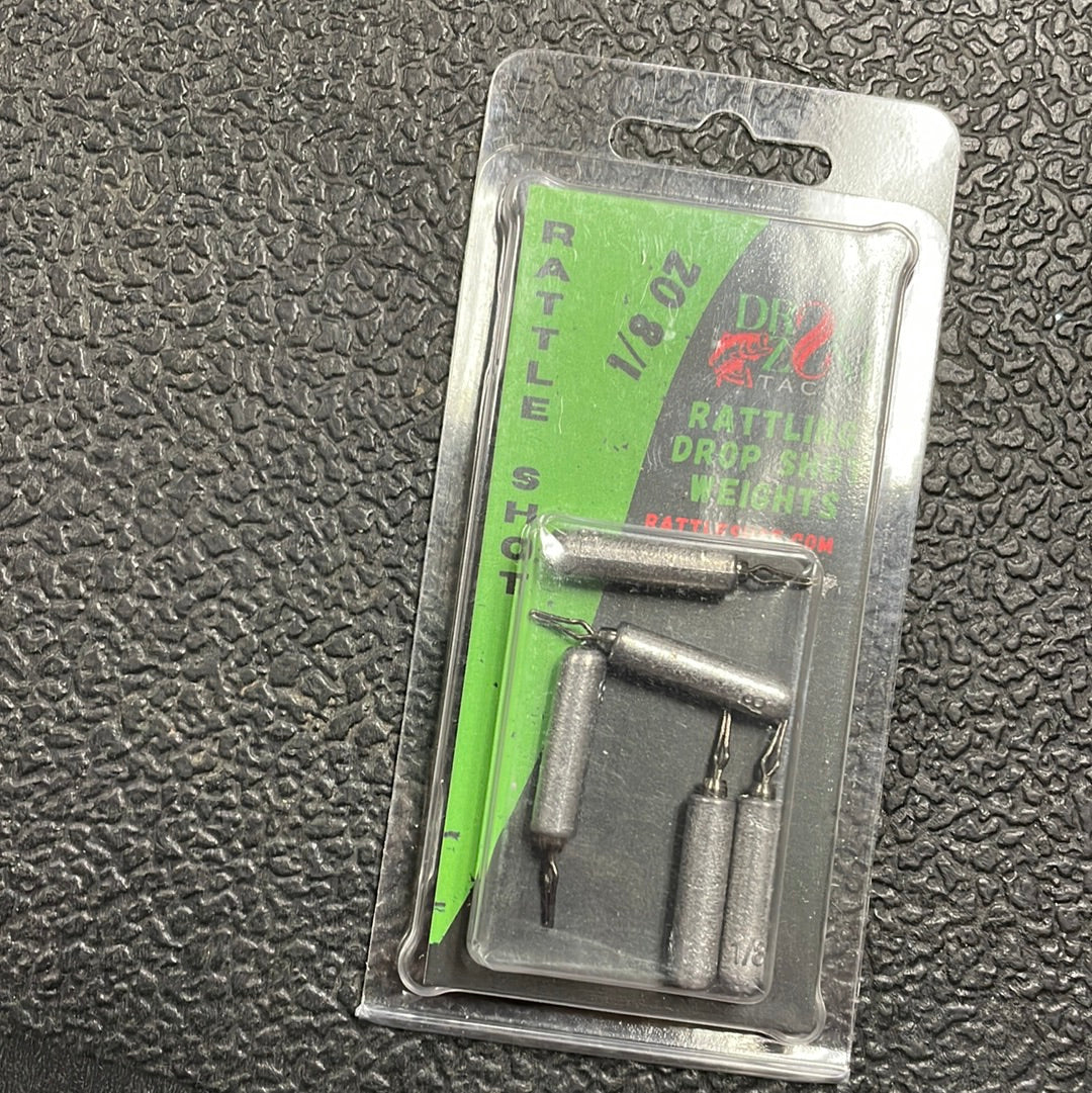Drop Zone Rattle Shot Drop Shot 1/8 oz. Lead