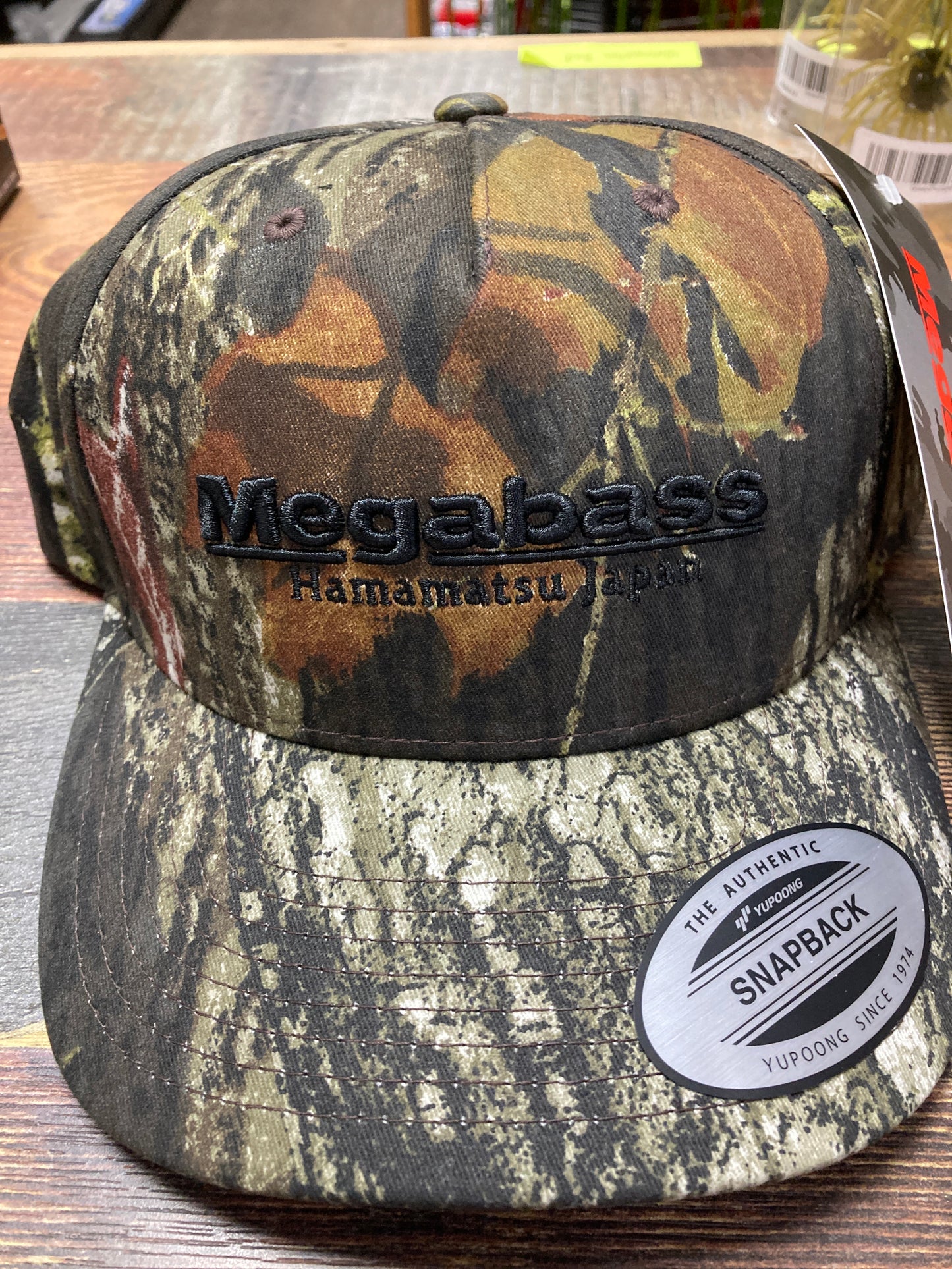 Megabass Hat Moss Black