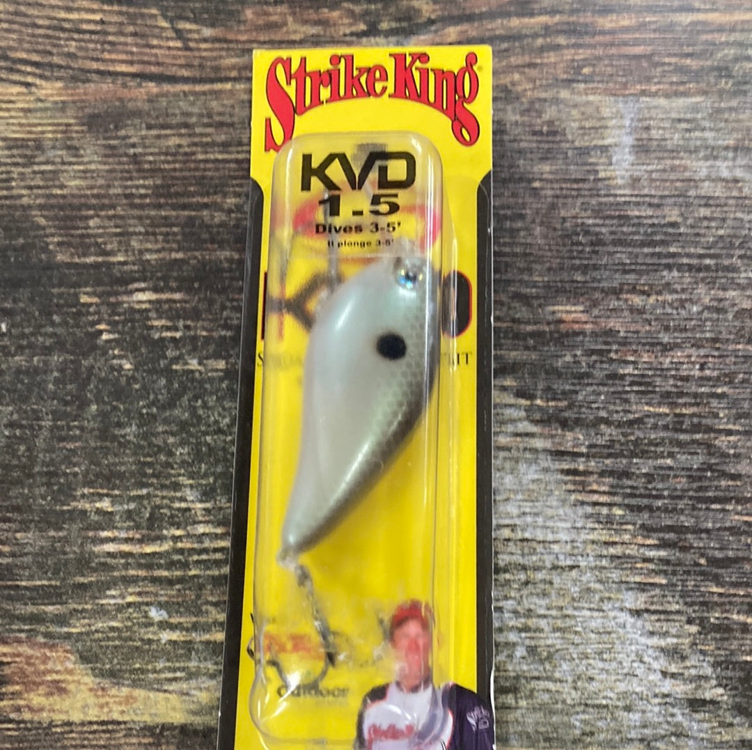 Strike King KVD 1.5 Green Gizzard Shad