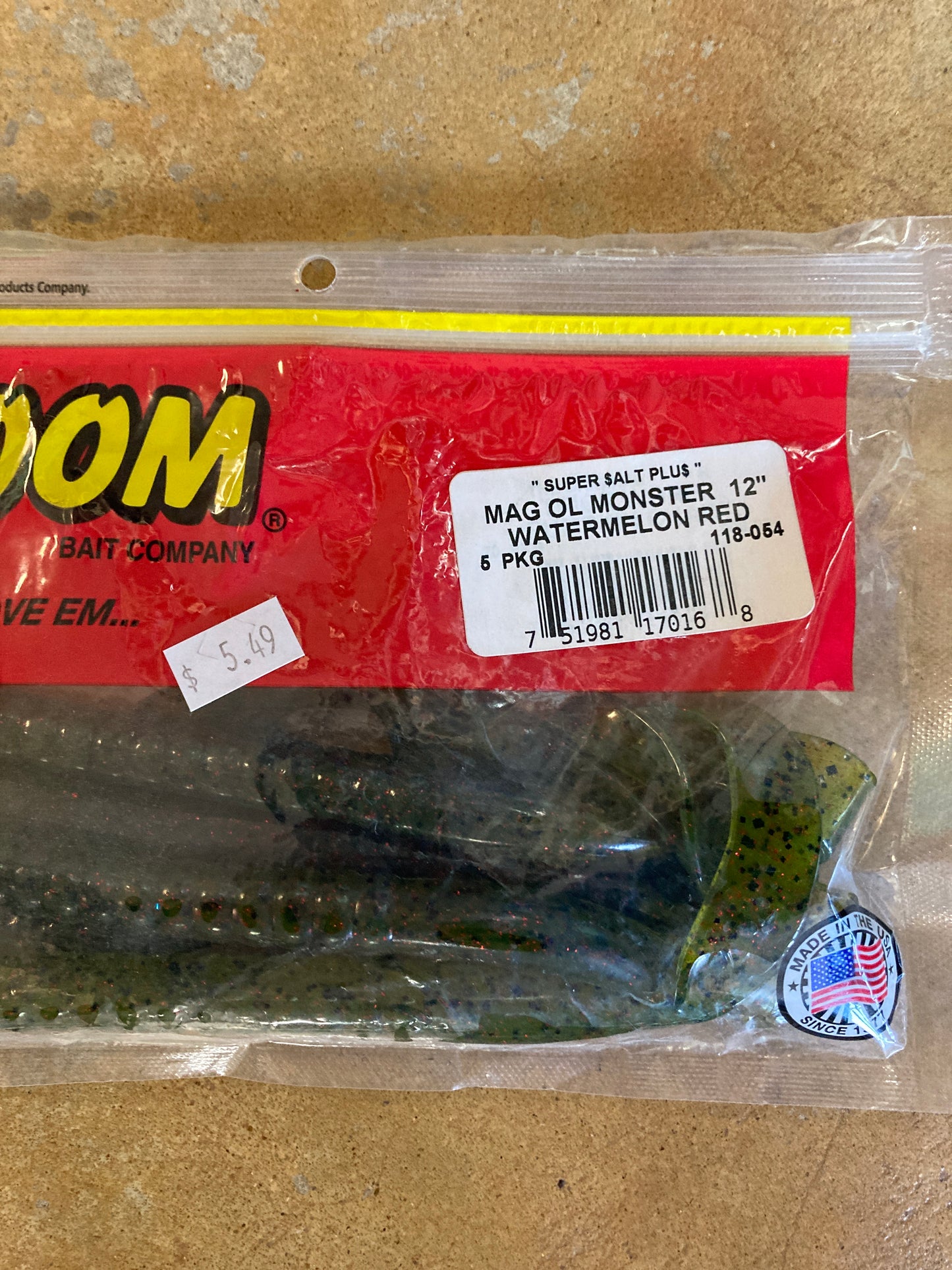 Zoom Mag Ol Monster 12” Watermelon Red