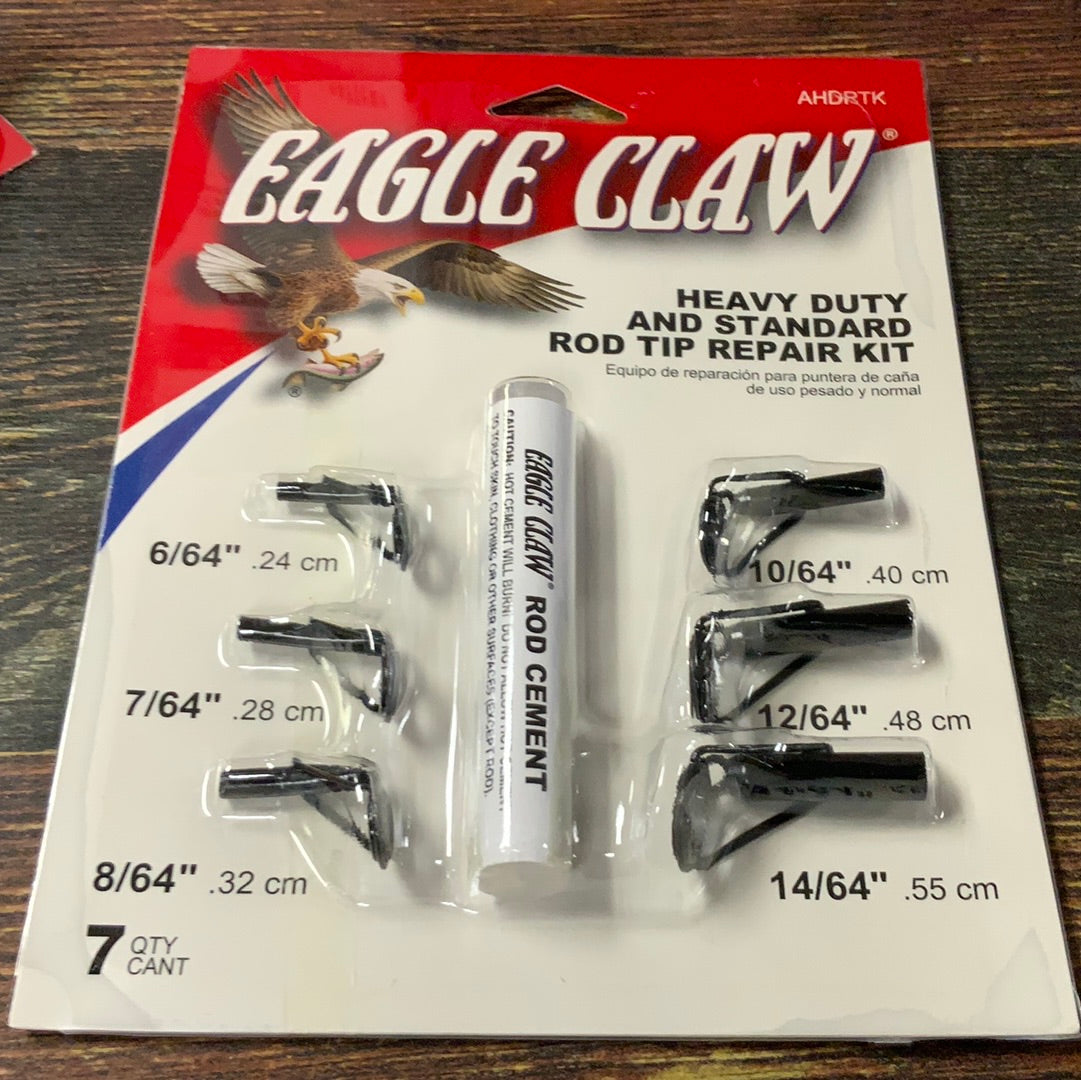 Eagle Claw Heavy & Standard Rod Tip Repair Kit