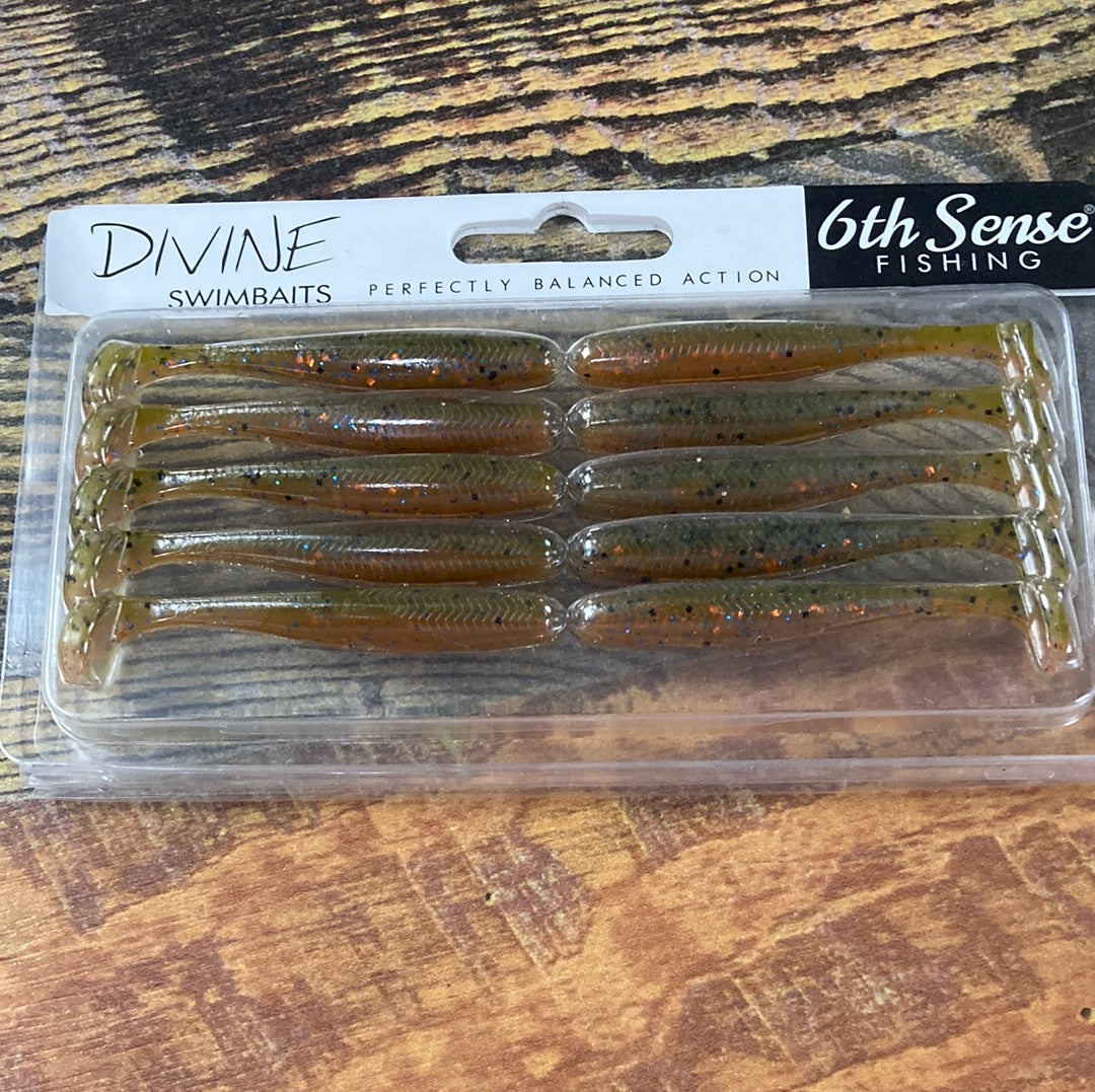 6th Sense Divine Swimbait 2.7" Bluegill Fire