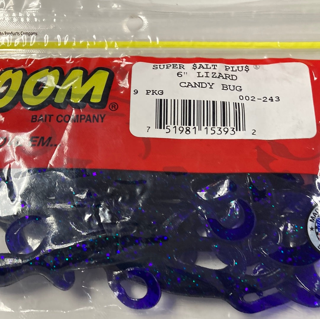 Zoom 6” Lizard - Candy Bug