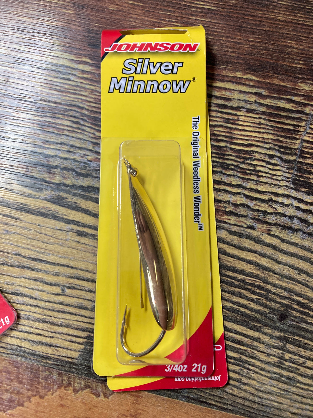 Johnson Silver Minnow 3/4 oz 2.75” Gold