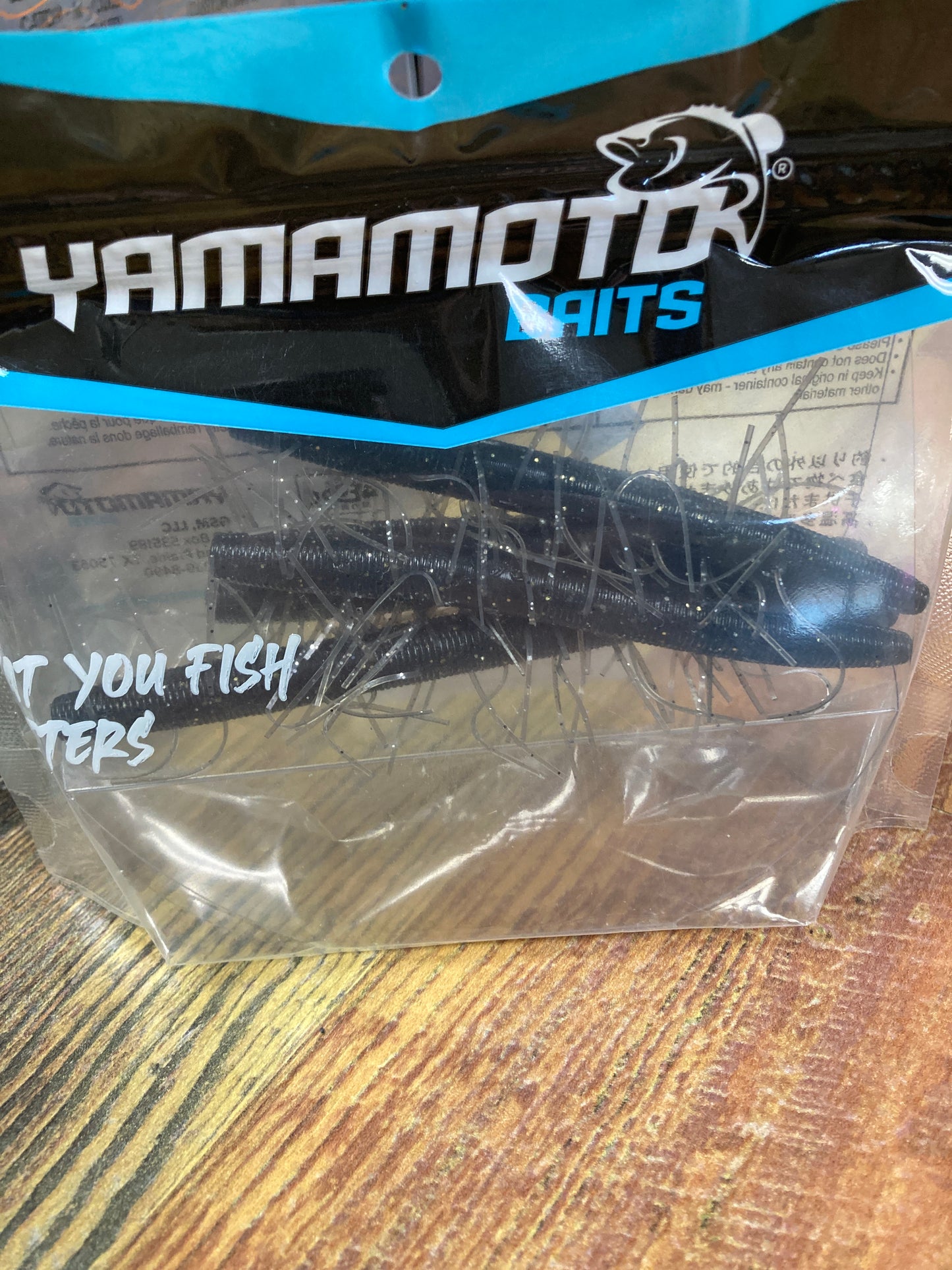 Yamamoto Fuzzy Senko 4" Natural Shad