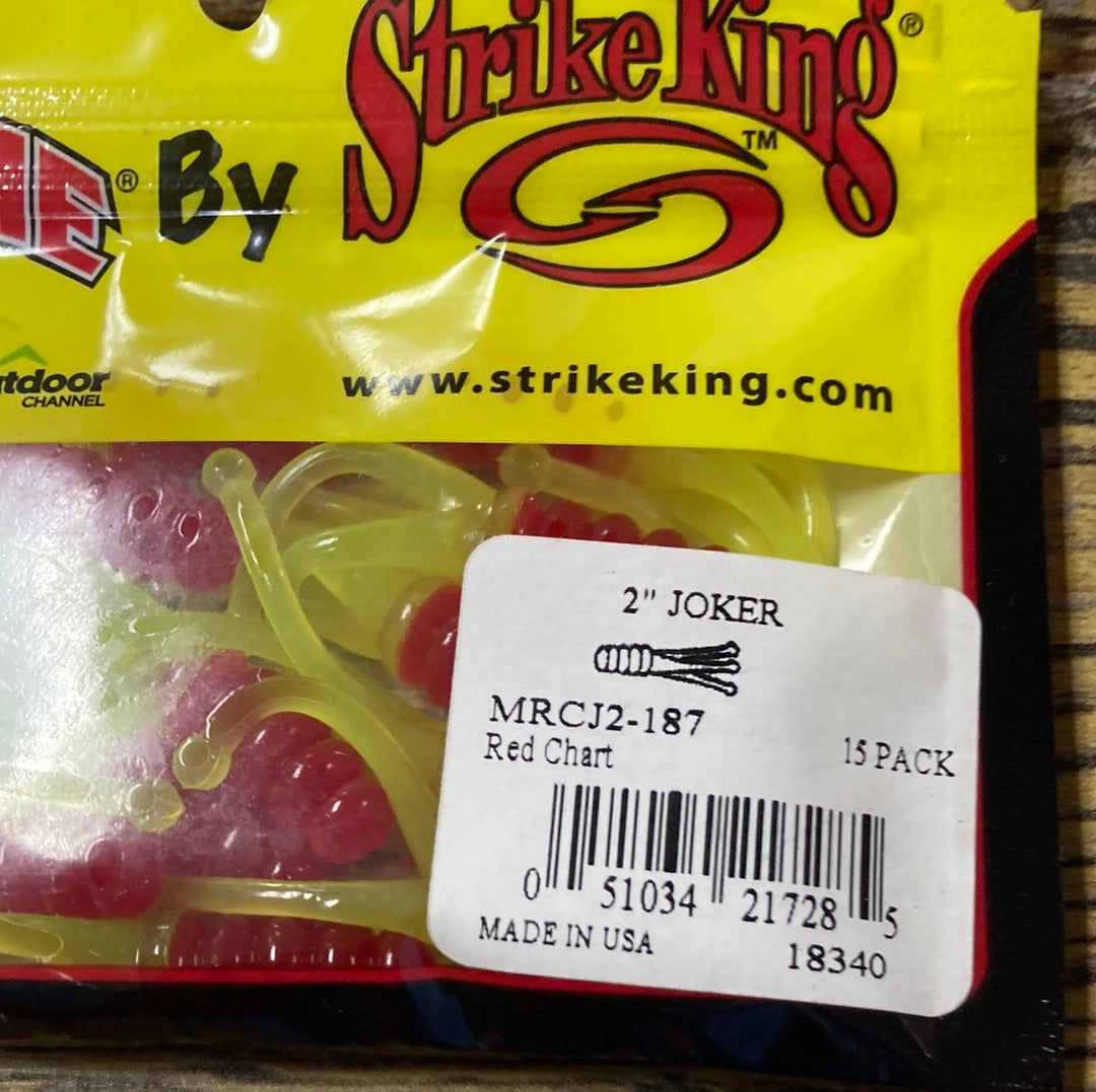 Mr Crappie 2” Joker Red Chart