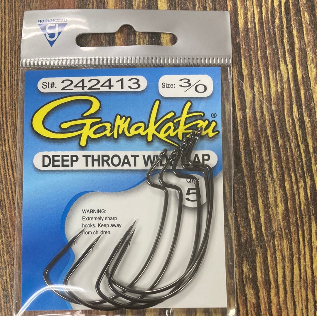 Gamakatsu Deep Throat Wide Gap 3/0