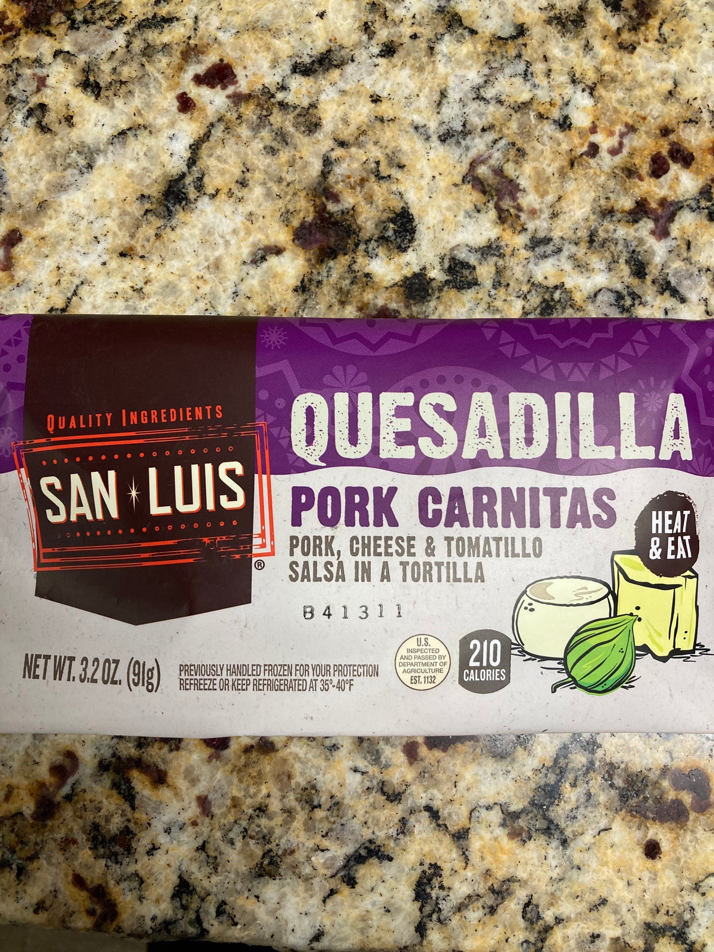 San Luis Quesadilla - Pork Carnits