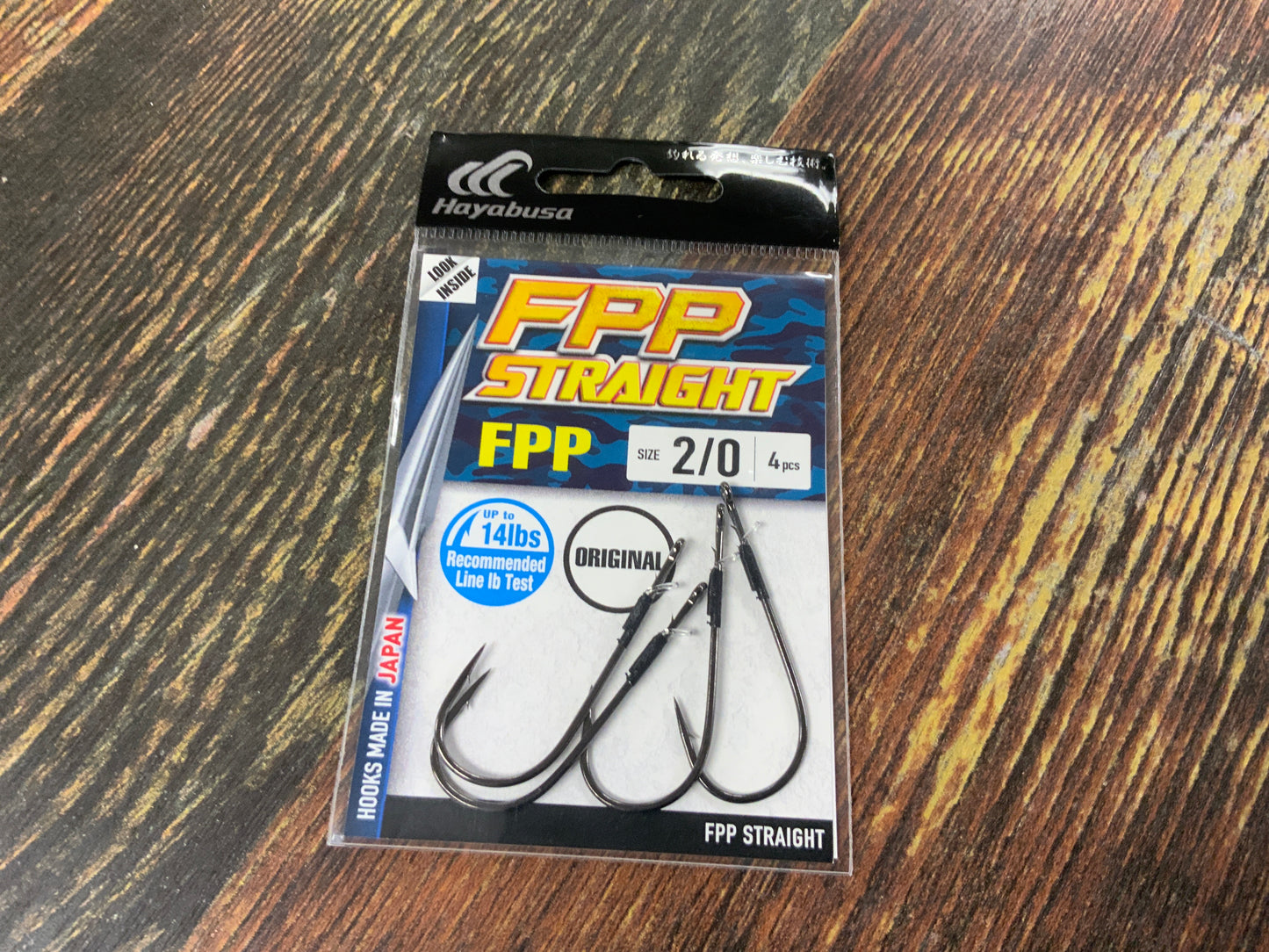 Hayabusa FFP Straight 2/0 Black