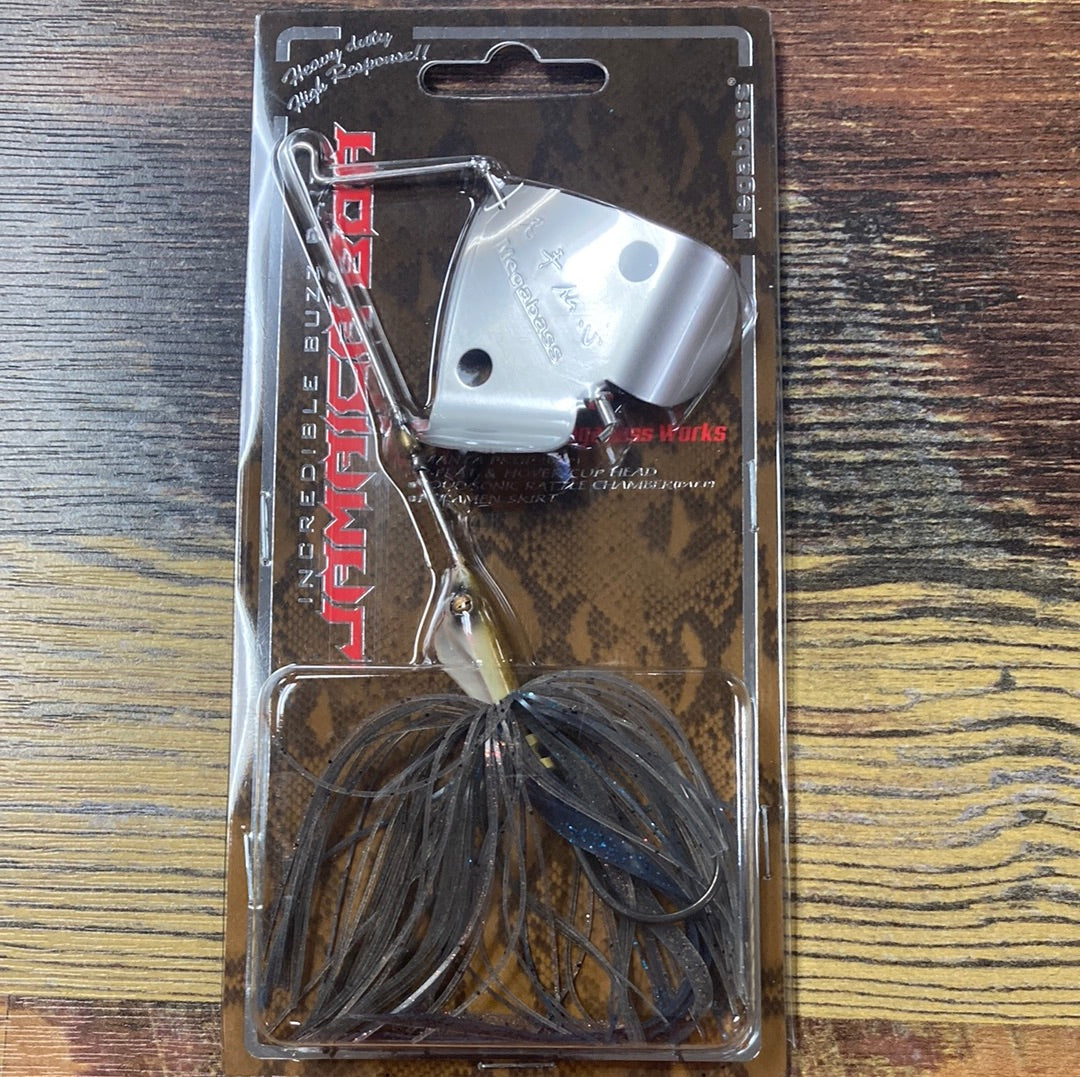 Mega Bass Buzz Bait - Ghost Smoke