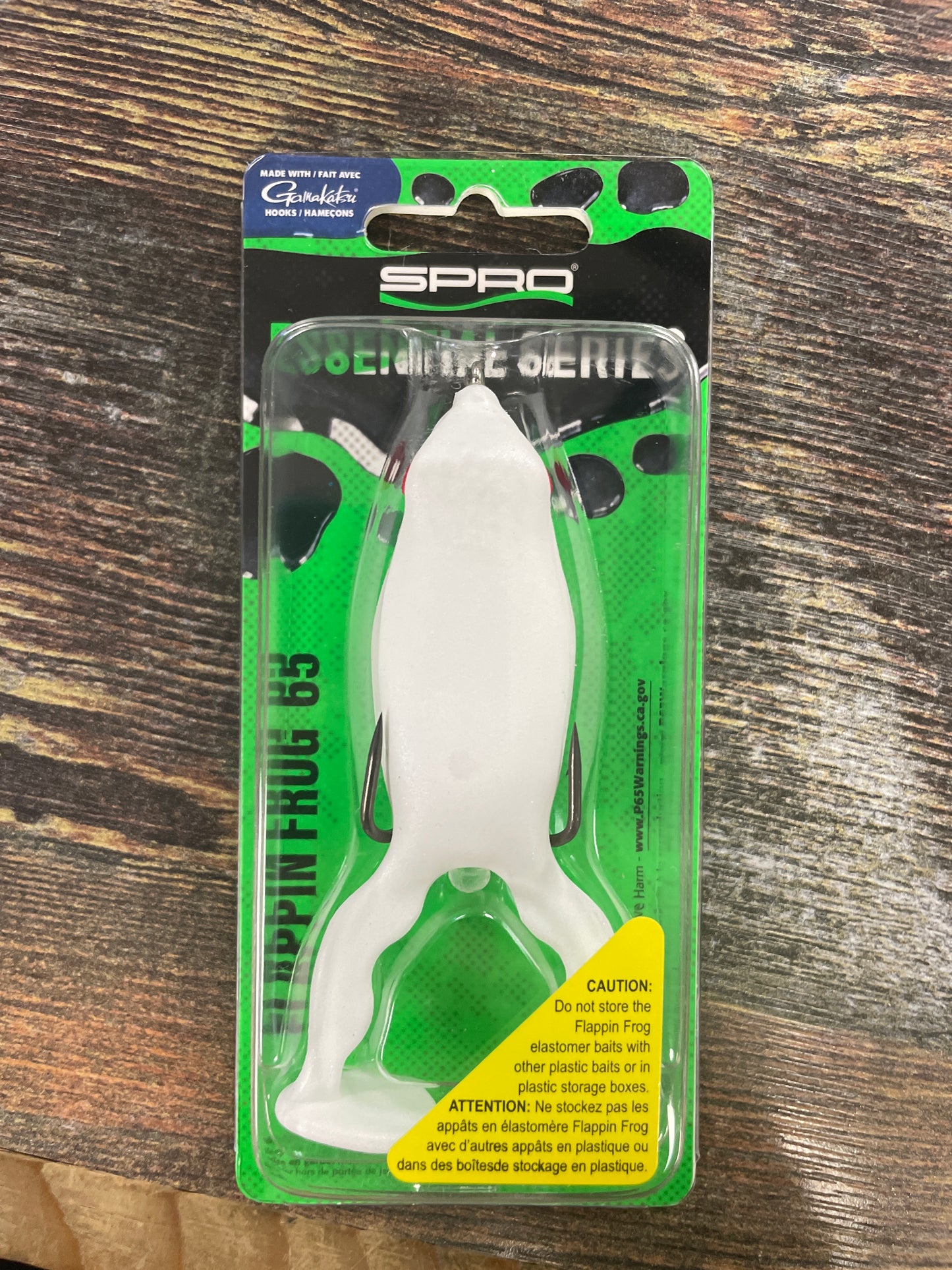 SPRO Flappin Frog 65 Albino