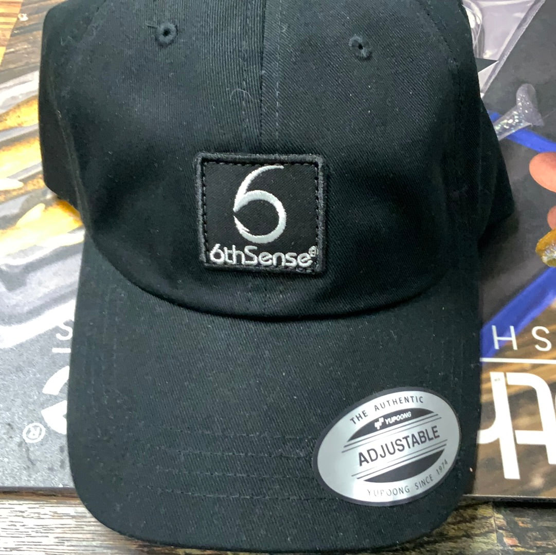 6th Sense Hat - 6 Logo - Black