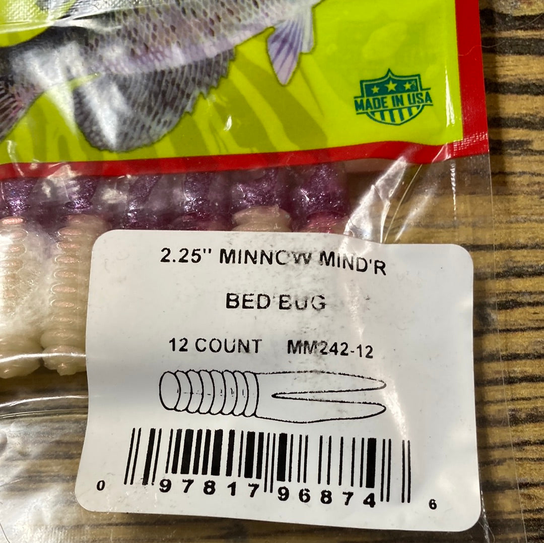 Bobby Garland 2.25” Minnow Mind’r Bed Bug