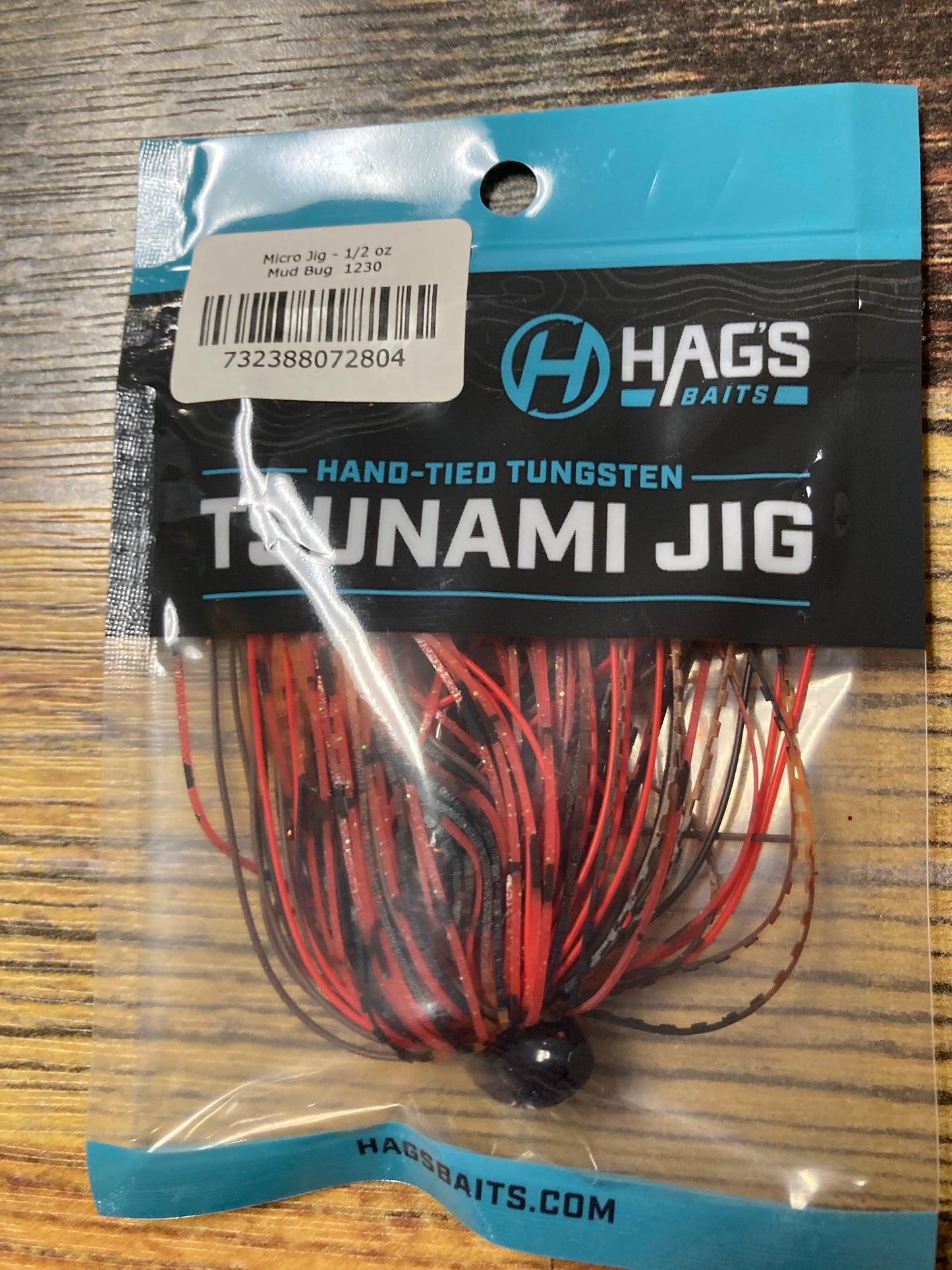 Hags Tsunami Micro Jig 1/2 oz. Mud Bug
