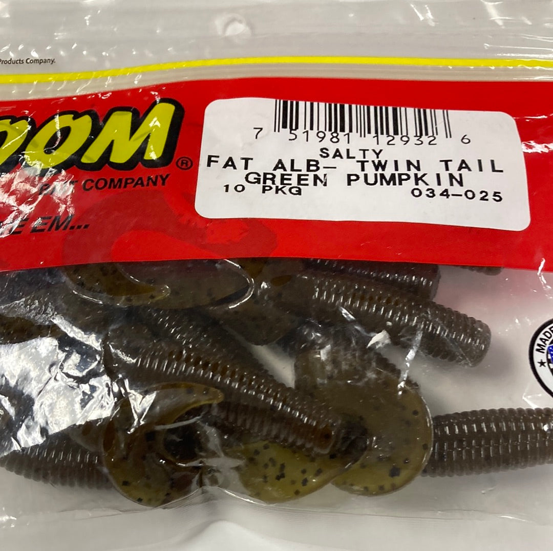 Zoom Fat Albert Twin Tail - Green Pumpkin