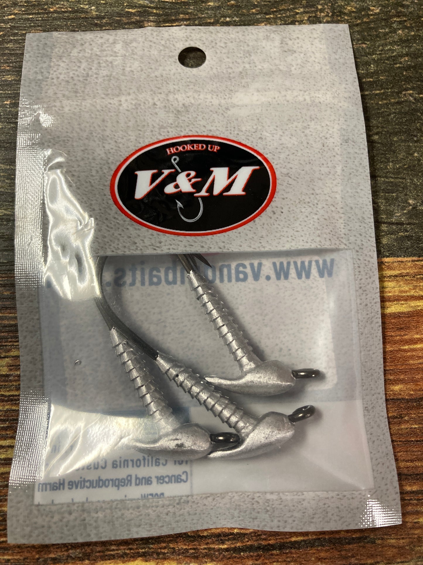 V&M Xeno Grip Hook 3pk 3/16 oz