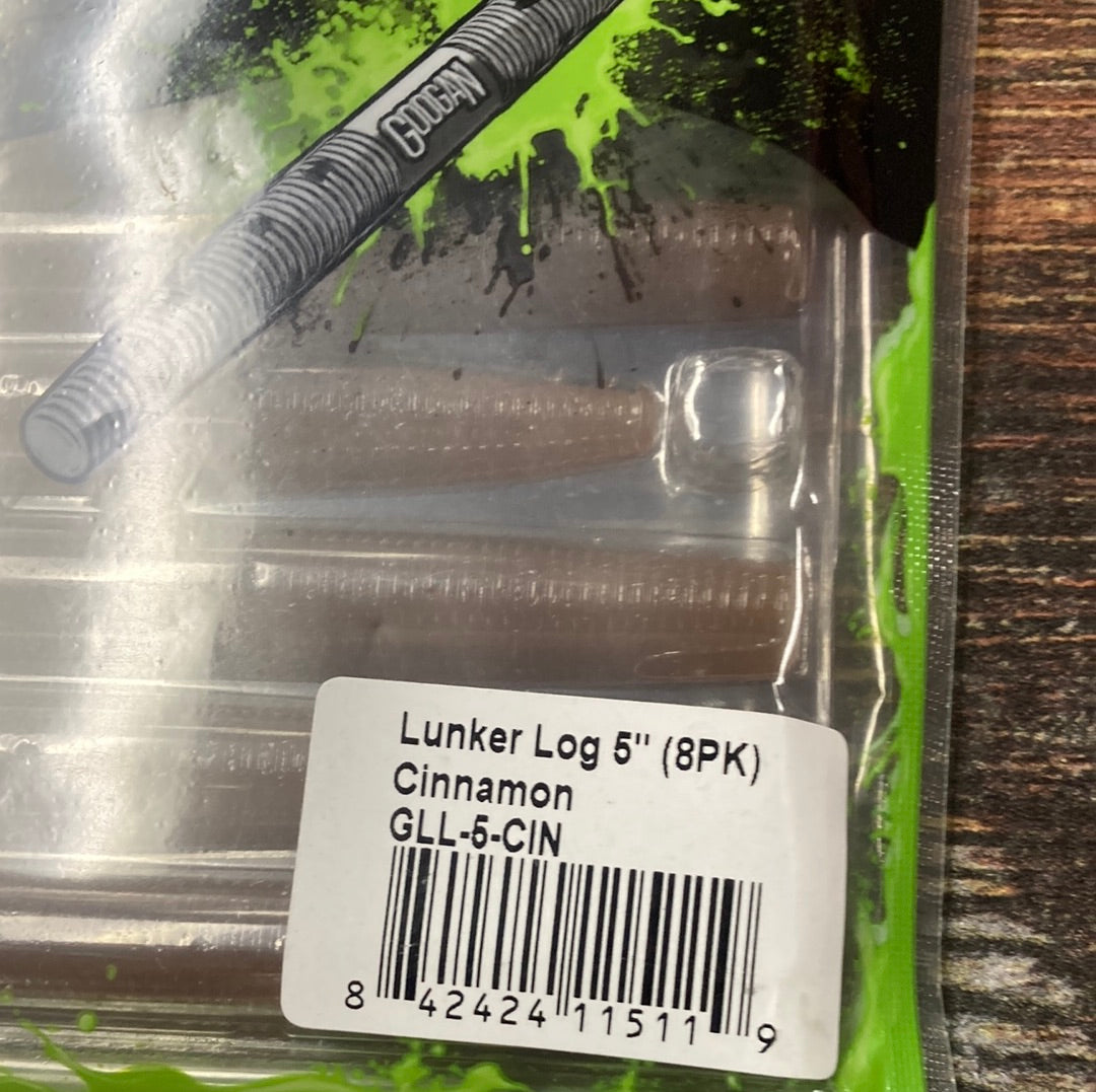 Googan Lunker Log 5” Cinnamon