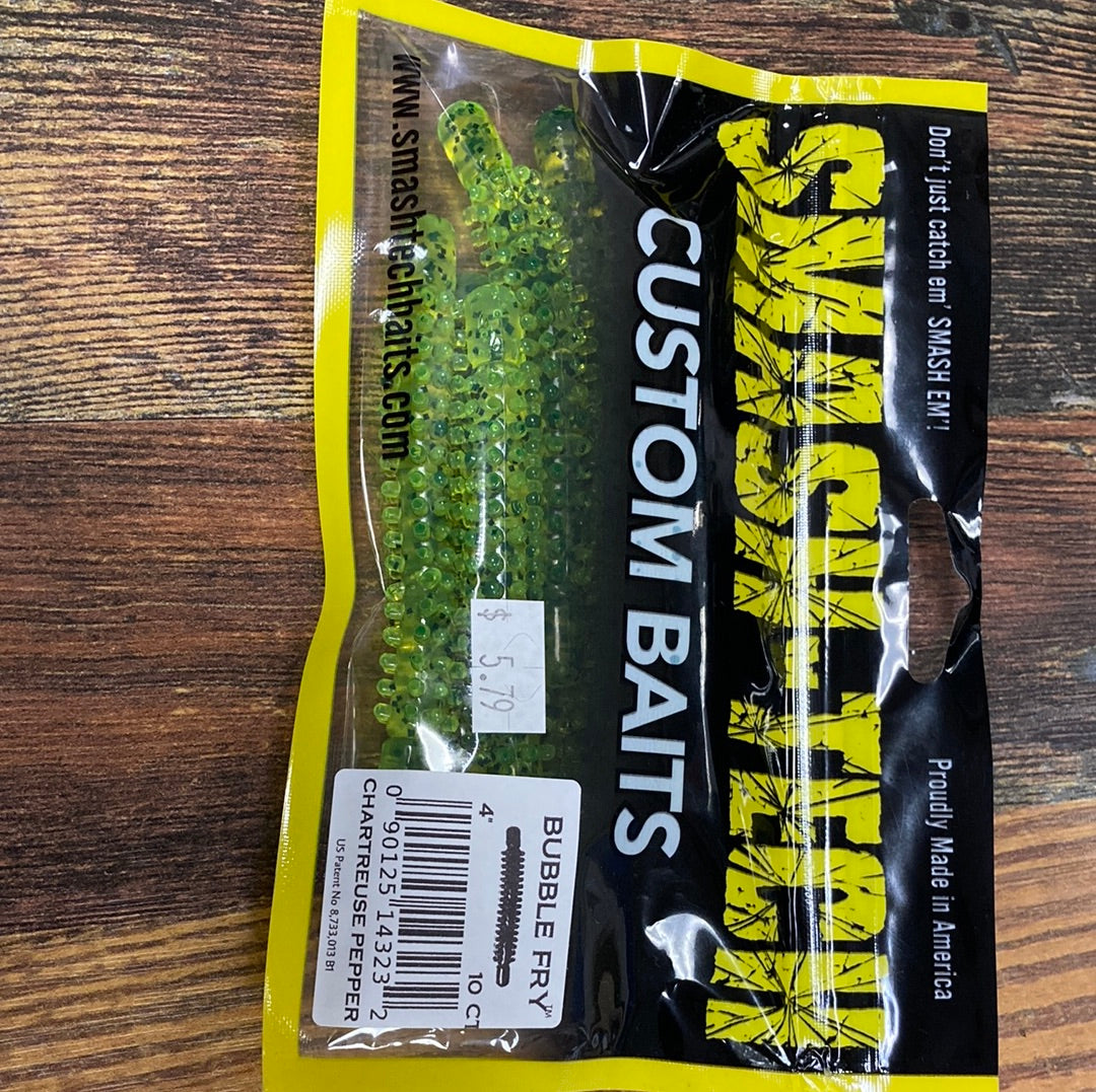 Smash Tech Bubble Fry 4" Chartreuse Pepper