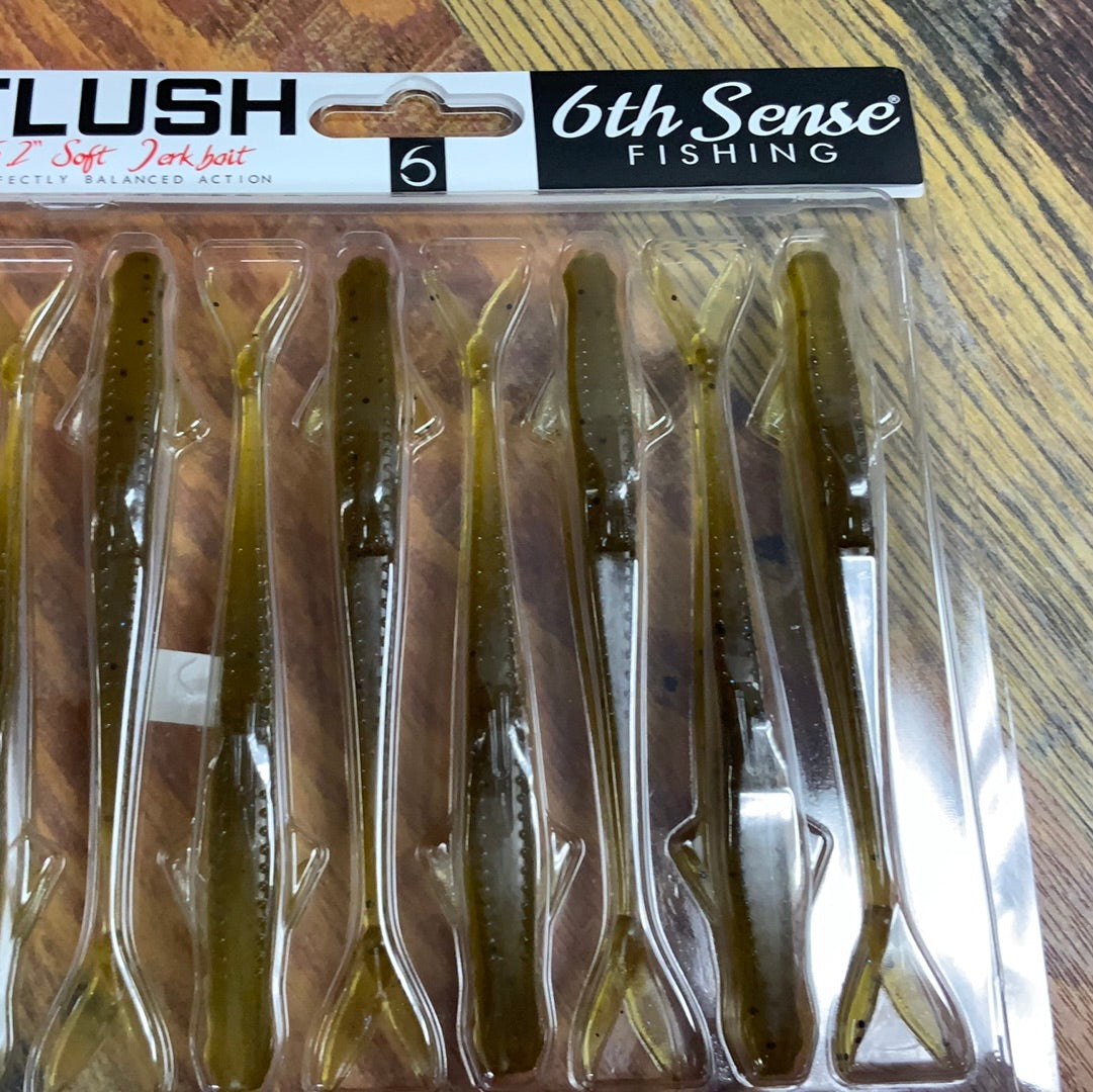 6th Sense Flush Jerkbait 5.2" Watermelon Shad
