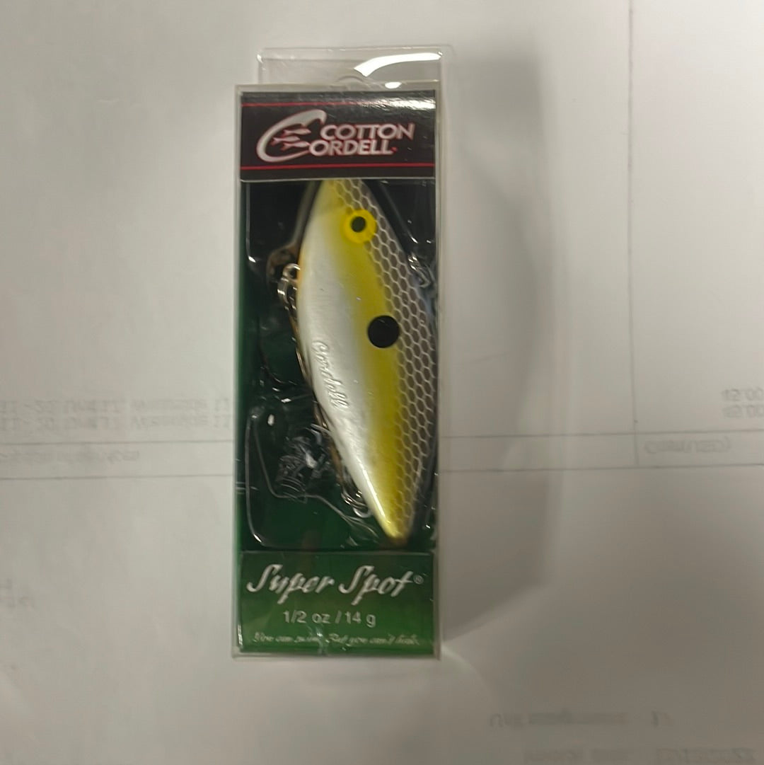 Cotton Cordell Super Spot 1/2 oz. Foxy Shad
