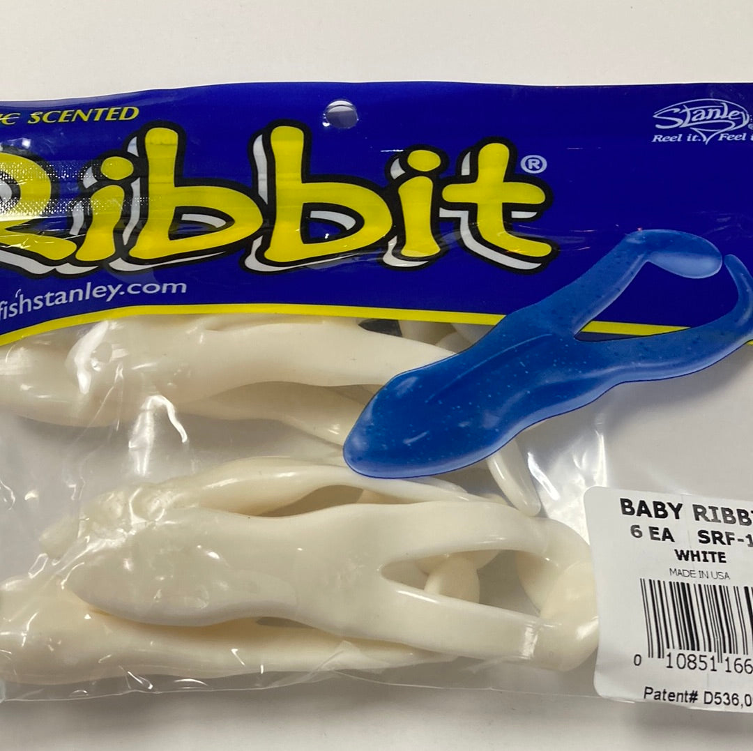 Ribbit Baby Ribbit - White