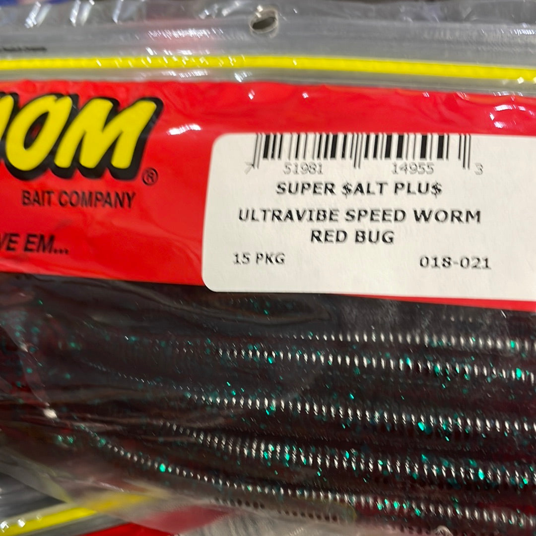 Zoom UV Speed Worm - Red Bug